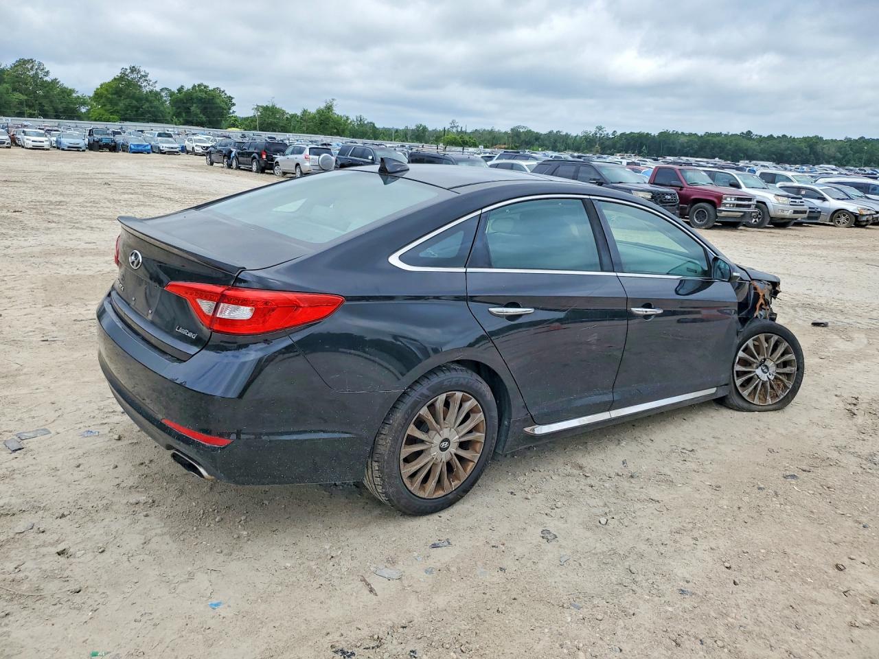 2015 Hyundai Sonata Limited Black vin: 5NPE34AF1FH051266