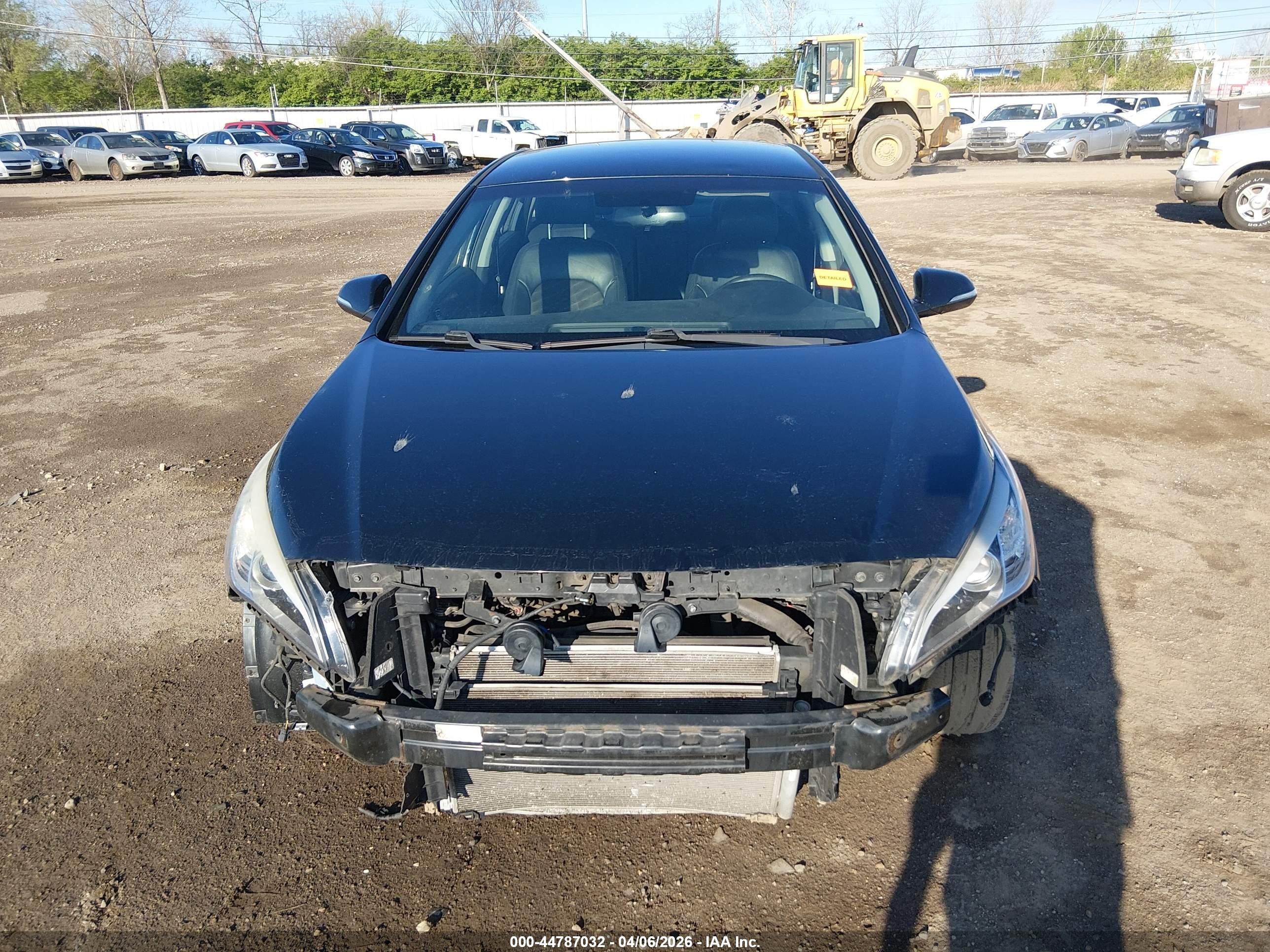 2015 Hyundai Sonata Sport Black vin: 5NPE34AF1FH051297