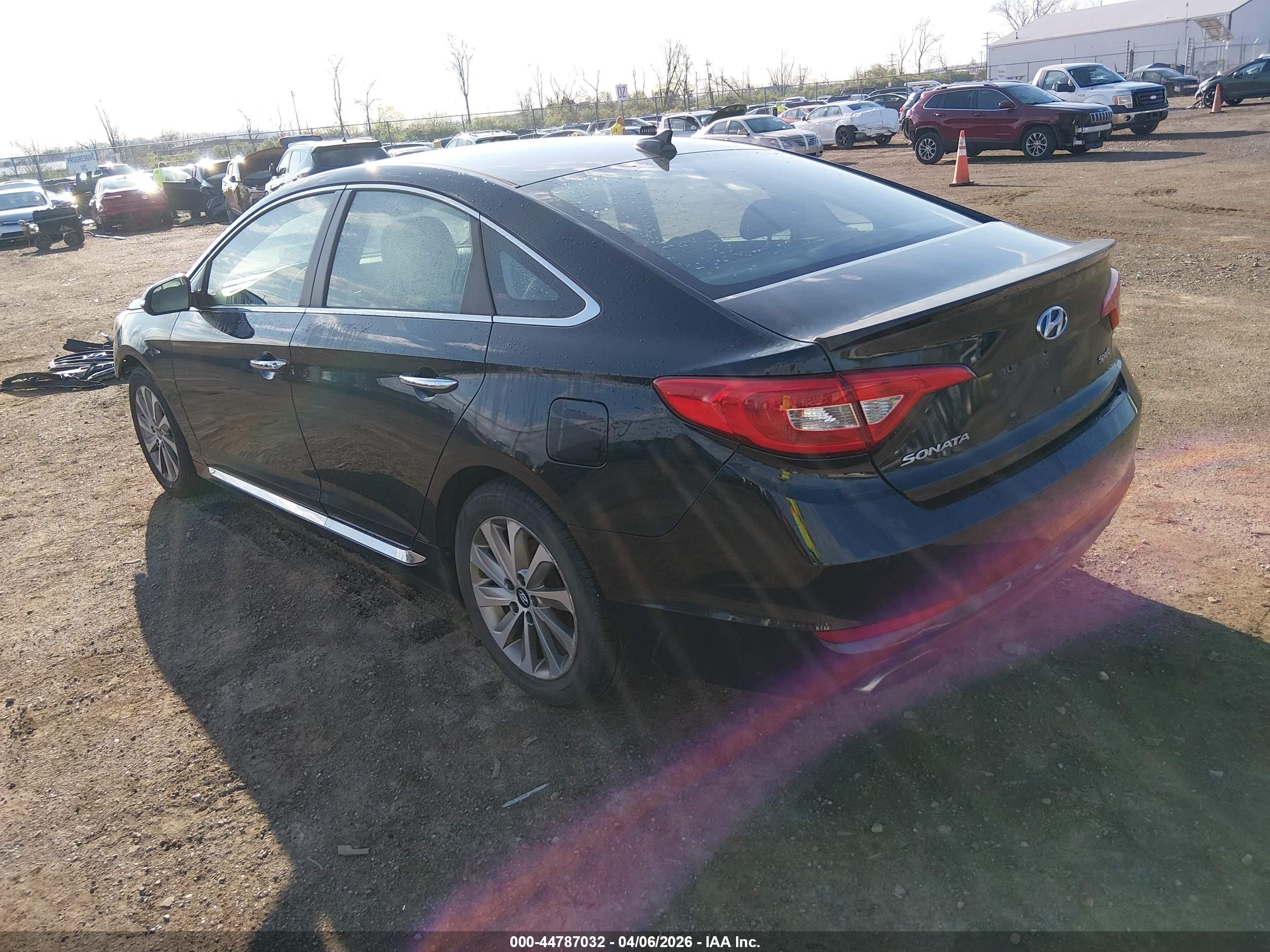 2015 Hyundai Sonata Sport Black vin: 5NPE34AF1FH051297