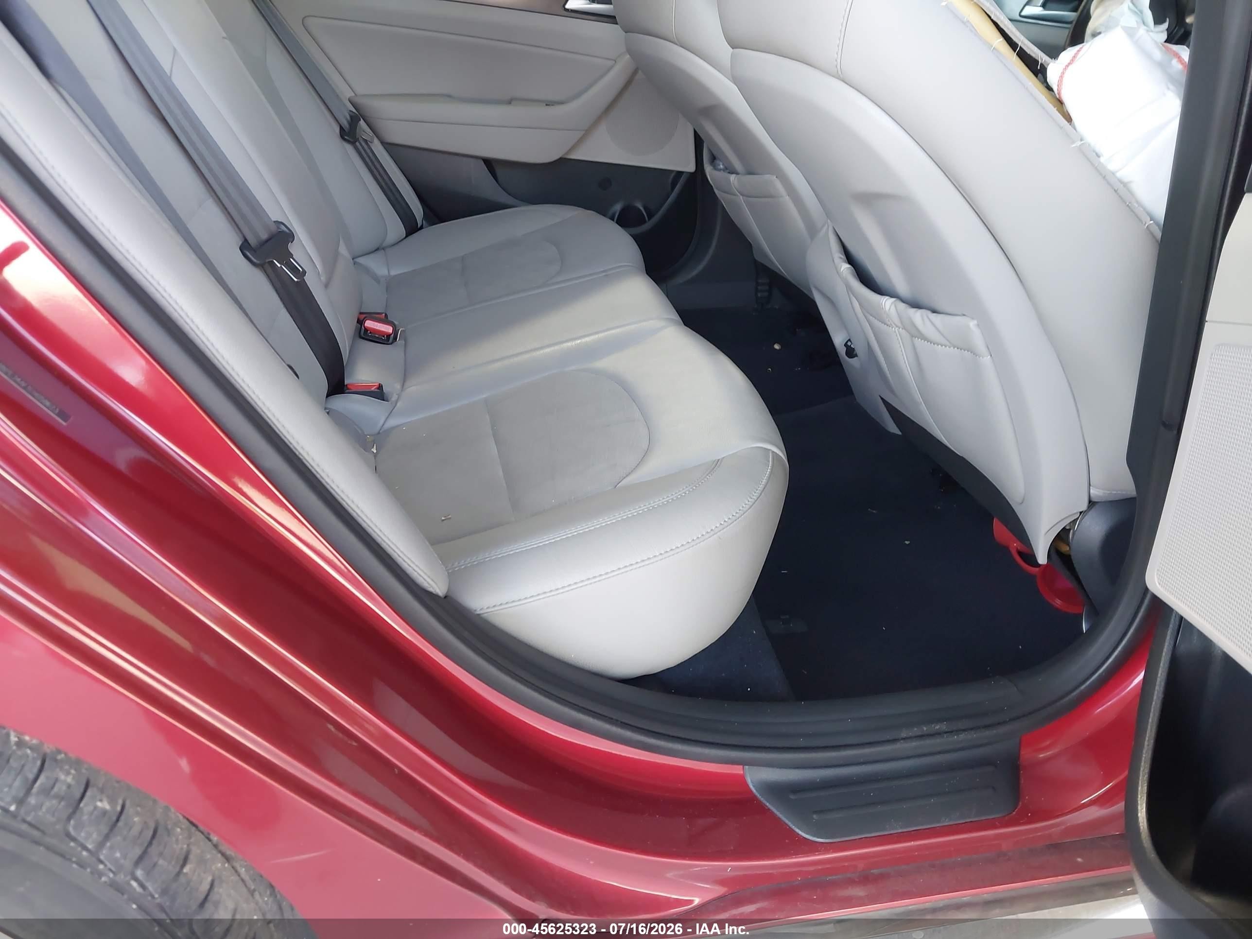 2015 Hyundai Sonata Sport Red vin: 5NPE34AF1FH058623