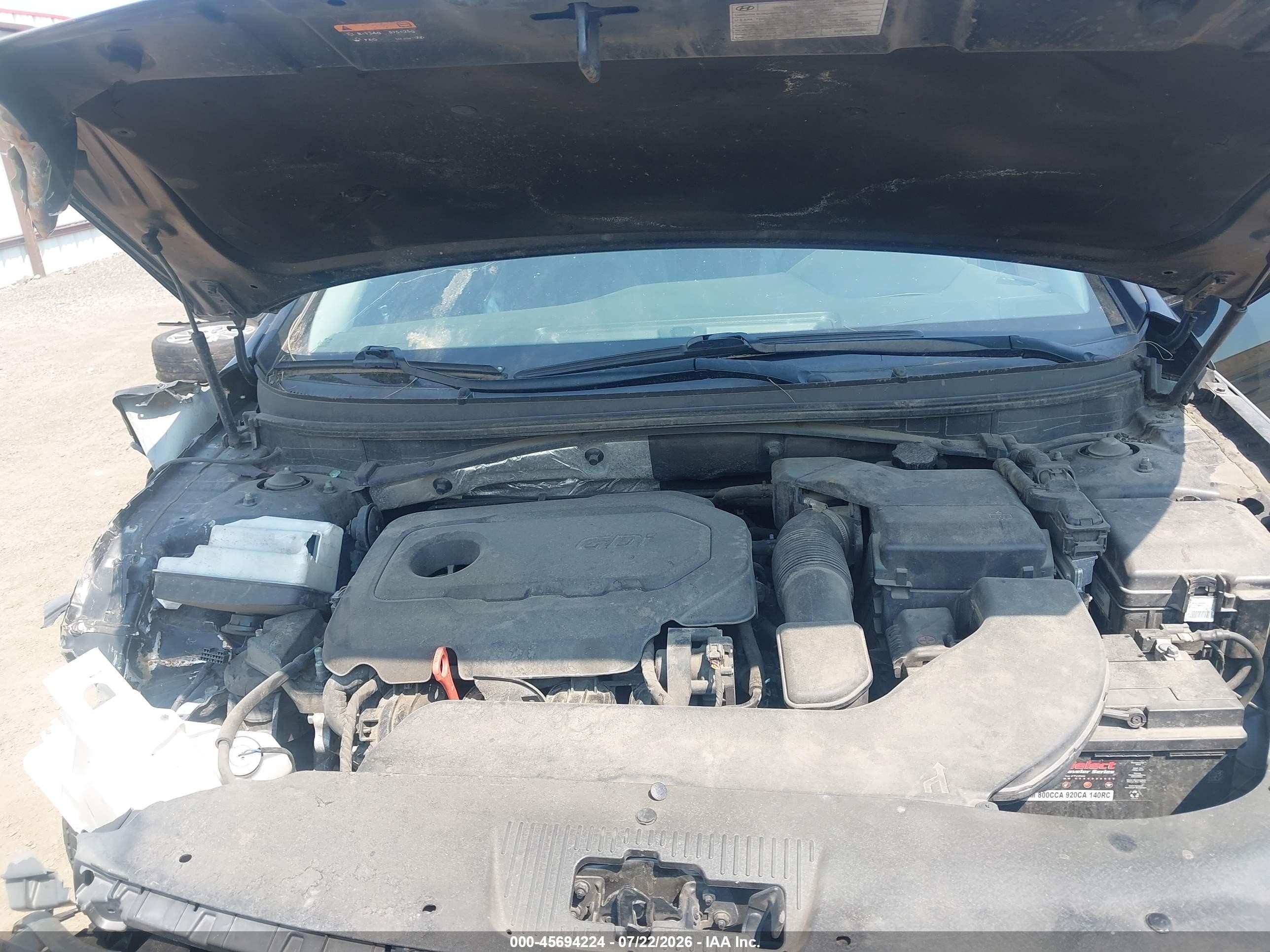 2015 Hyundai Sonata Sport Black vin: 5NPE34AF1FH059187