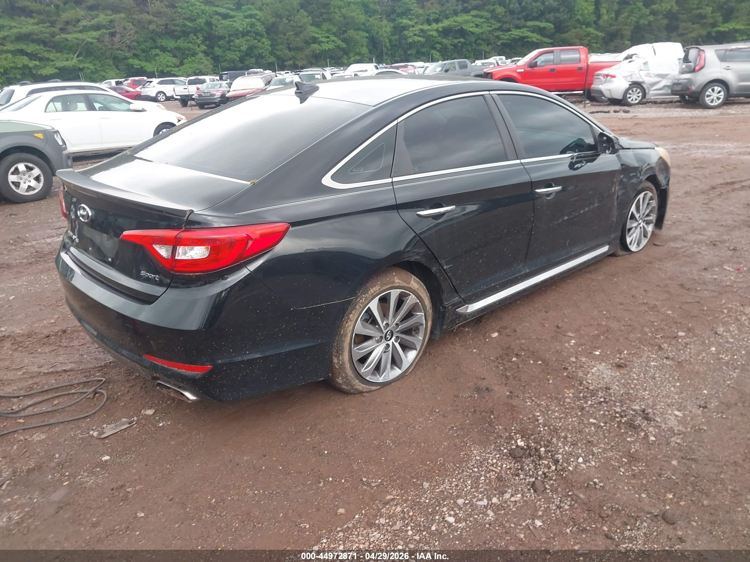2015 Hyundai Sonata Sport Black vin: 5NPE34AF1FH066222