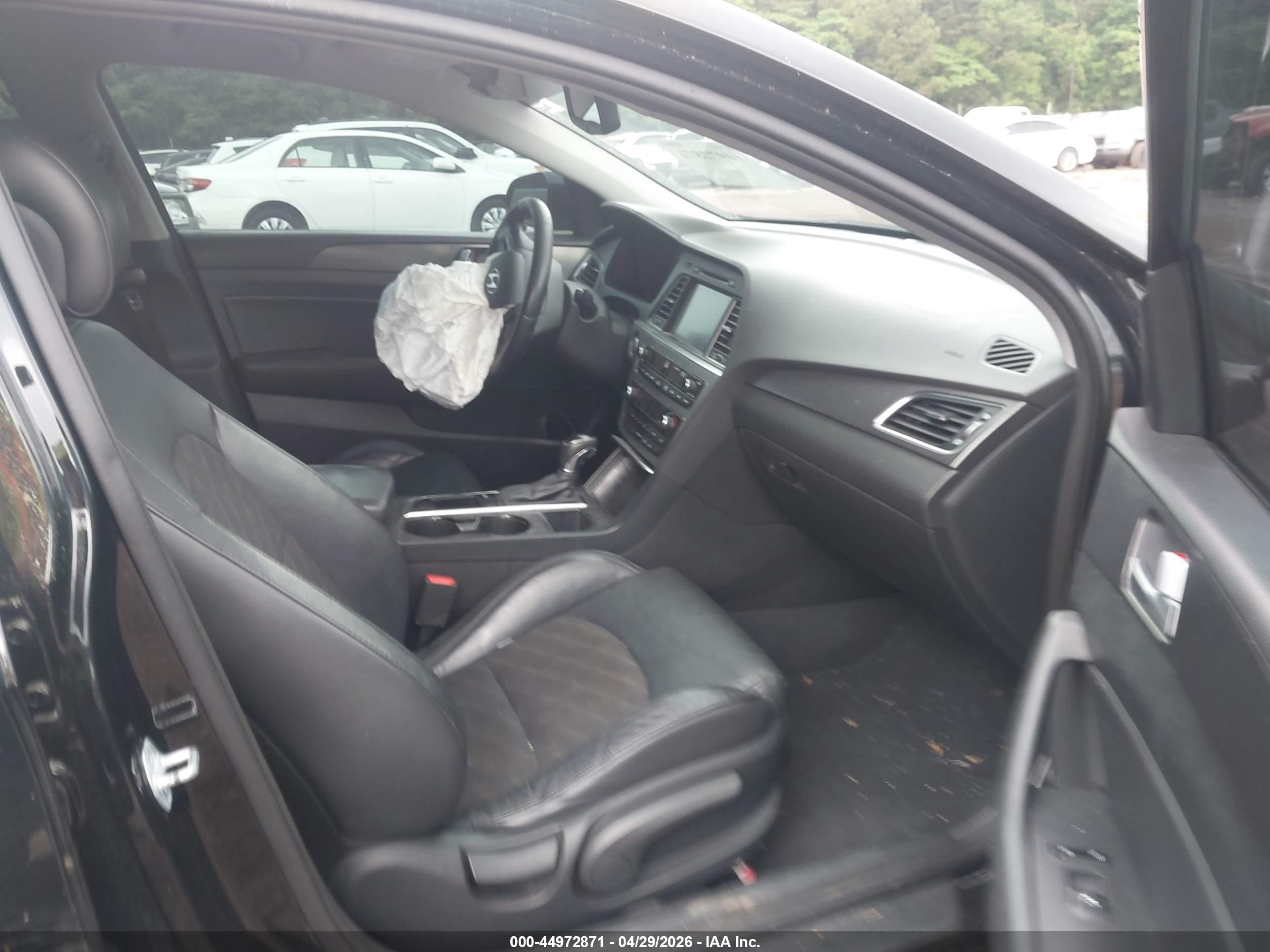 2015 Hyundai Sonata Sport Black vin: 5NPE34AF1FH066222