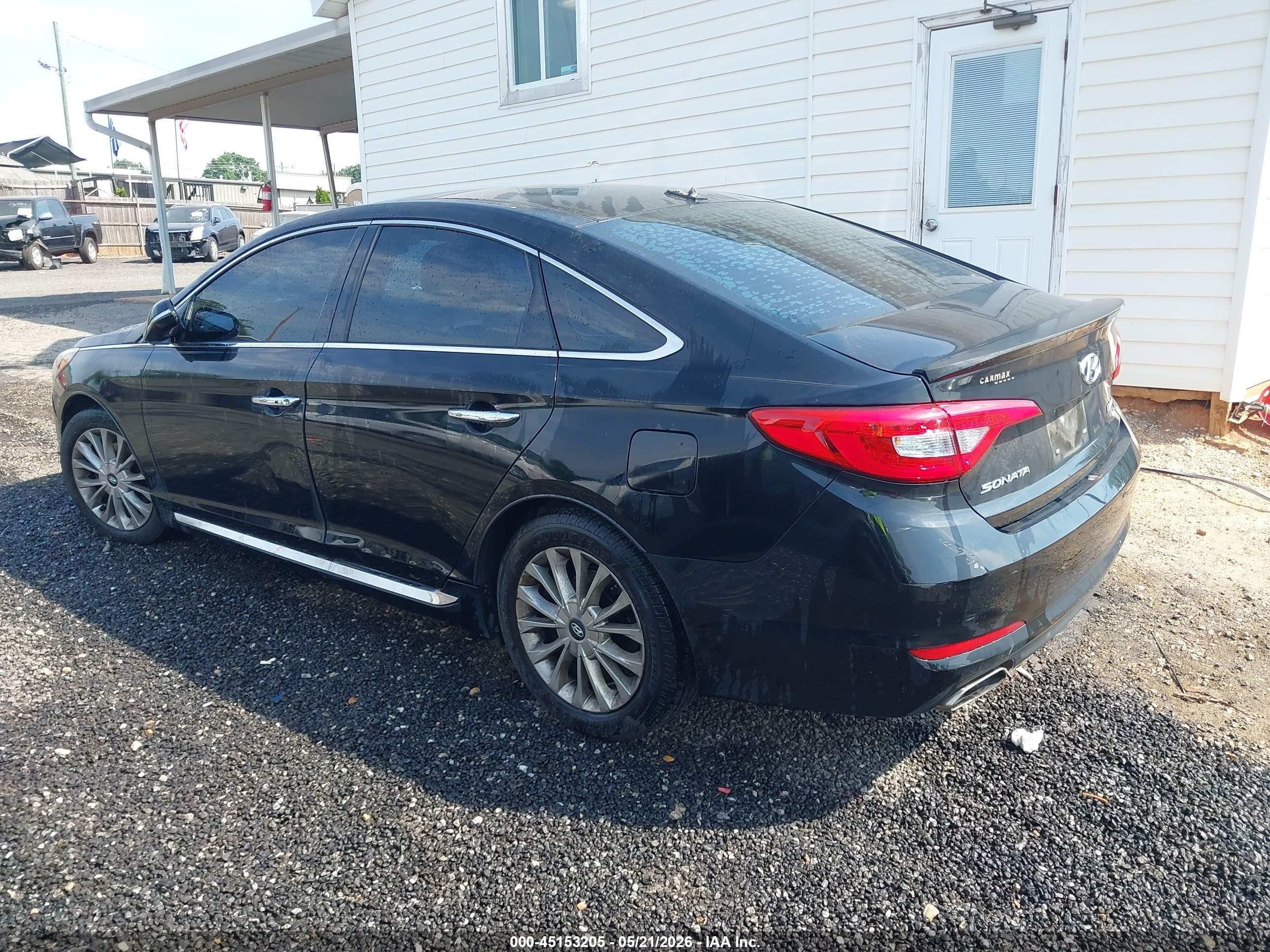 2015 Hyundai Sonata Limited Black vin: 5NPE34AF1FH072151