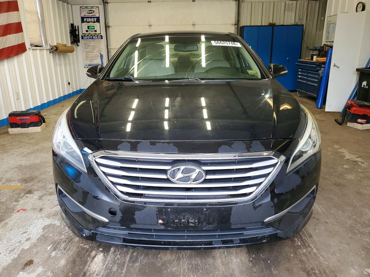 2015 Hyundai Sonata Sport Black vin: 5NPE34AF1FH077592