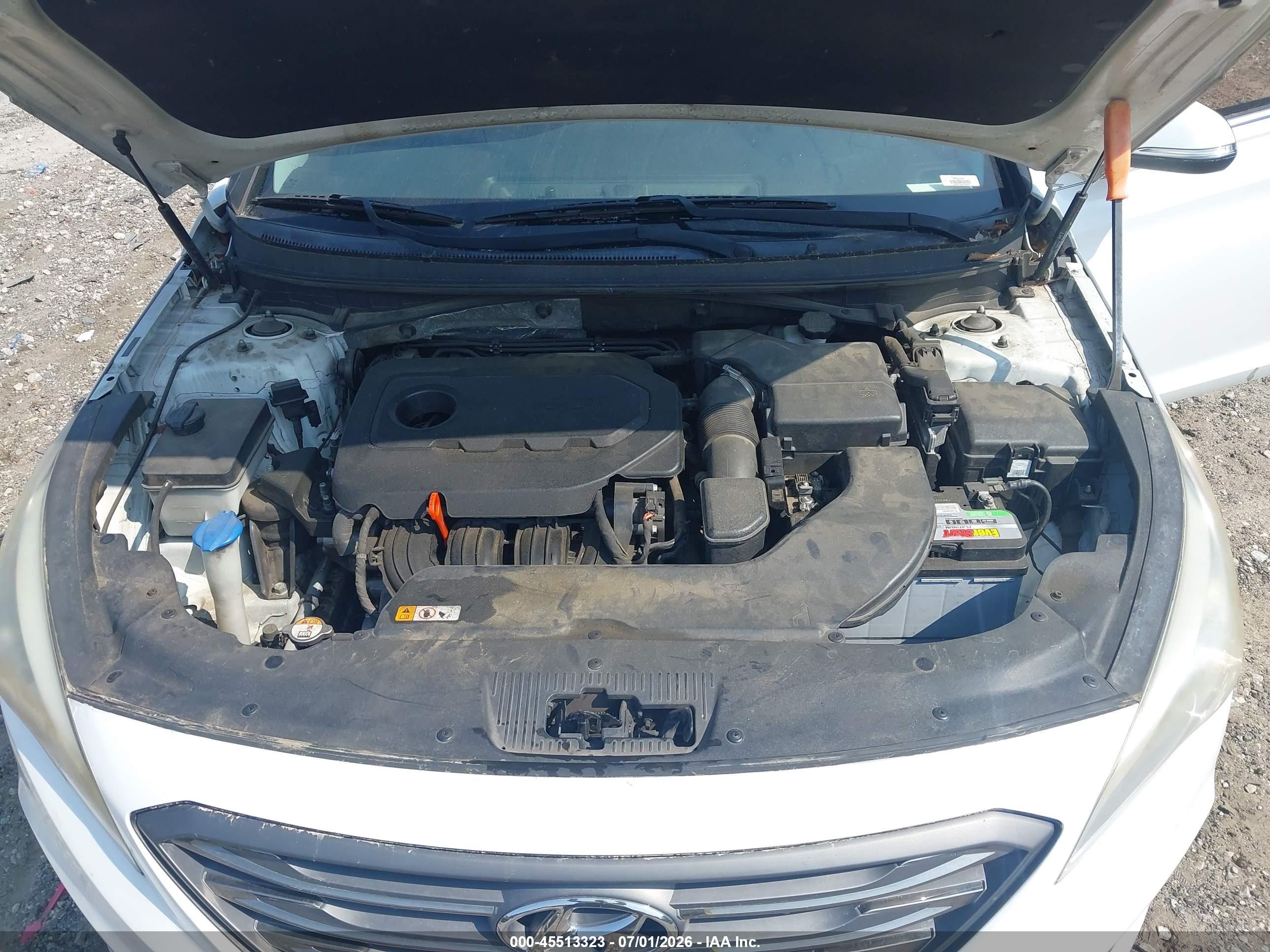 2015 Hyundai Sonata Sport Белый vin: 5NPE34AF1FH080122
