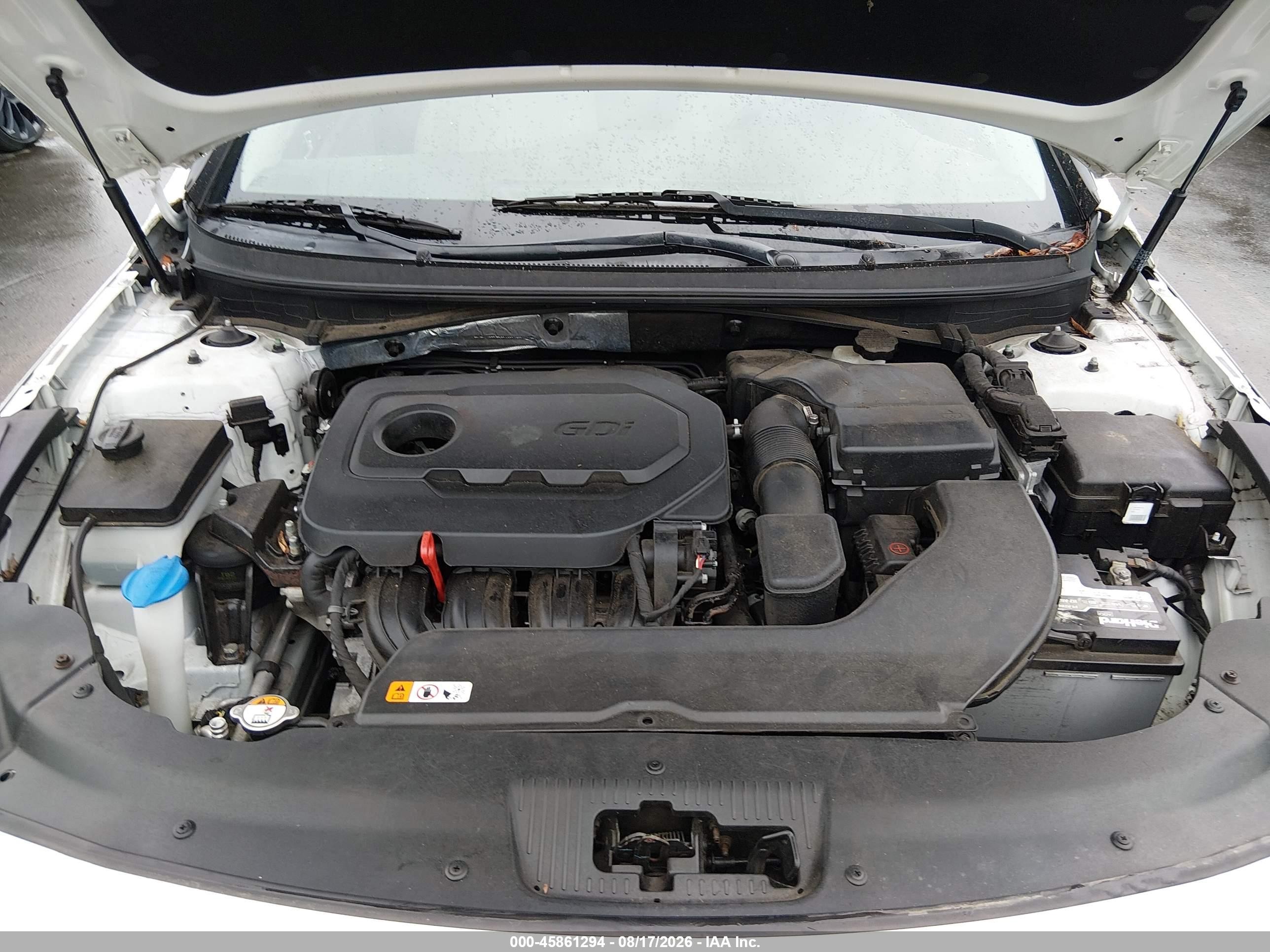 2015 Hyundai Sonata Sport White vin: 5NPE34AF1FH085854