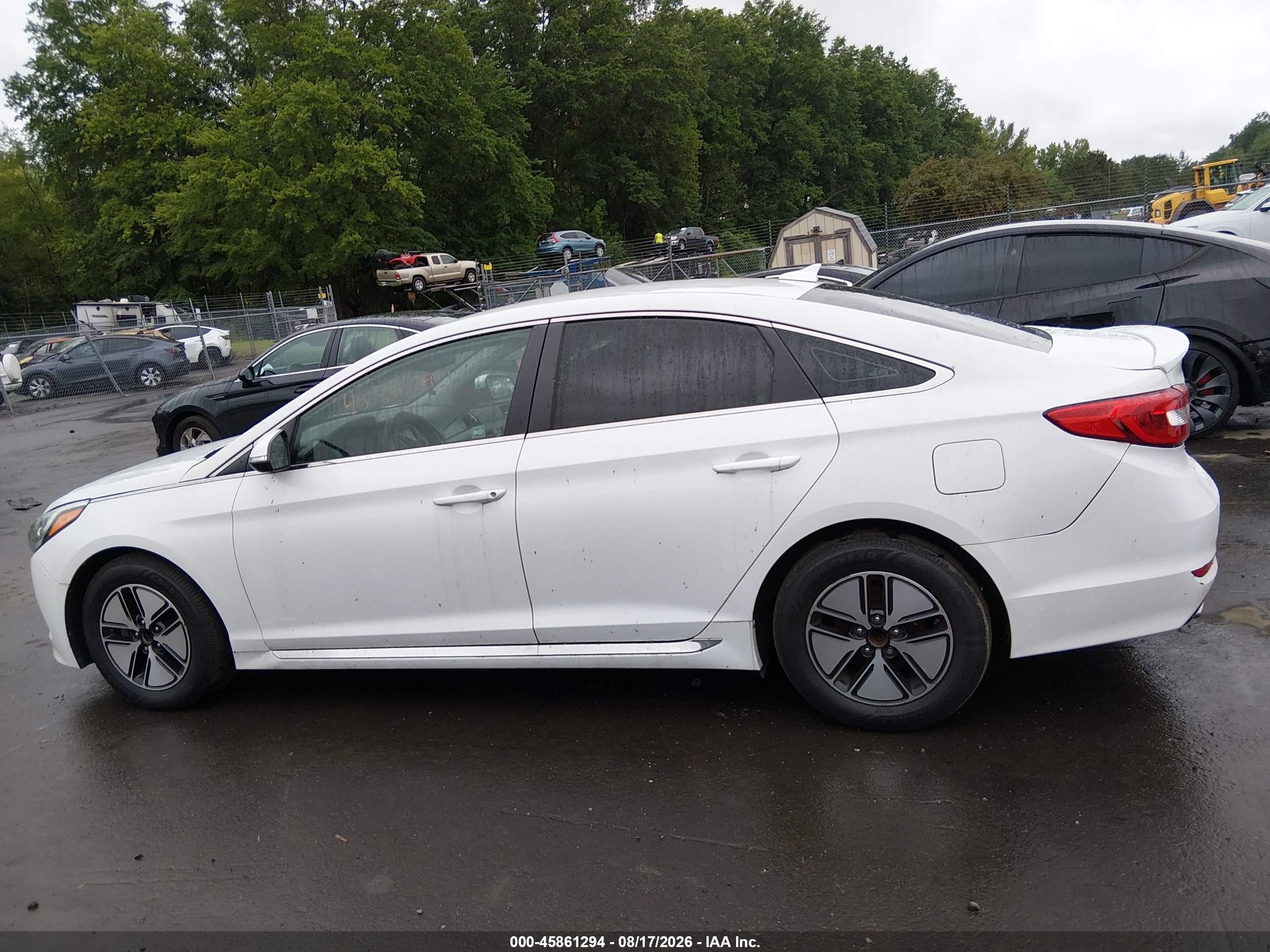 2015 Hyundai Sonata Sport White vin: 5NPE34AF1FH085854
