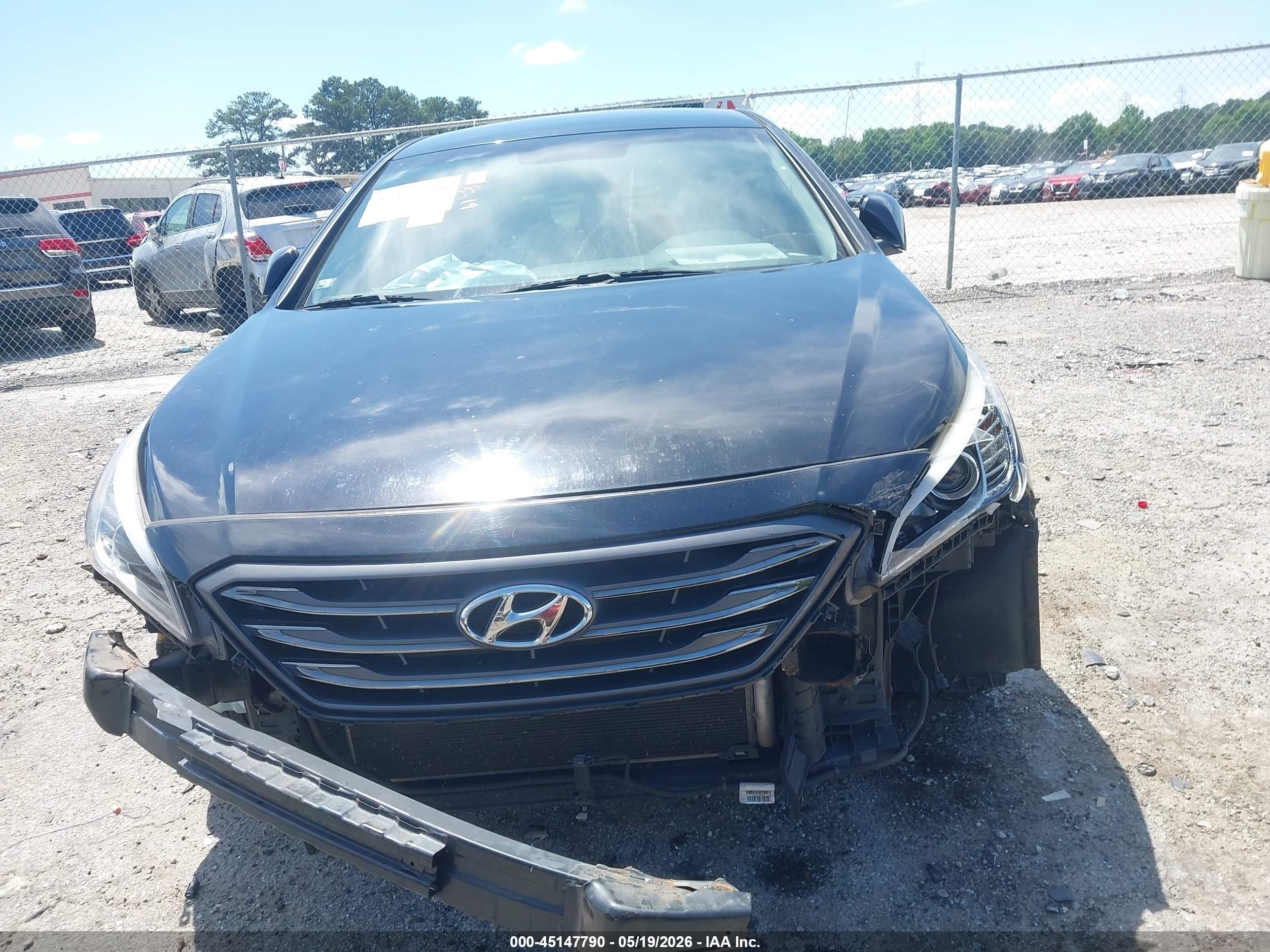 2015 Hyundai Sonata Sport Black vin: 5NPE34AF1FH100823
