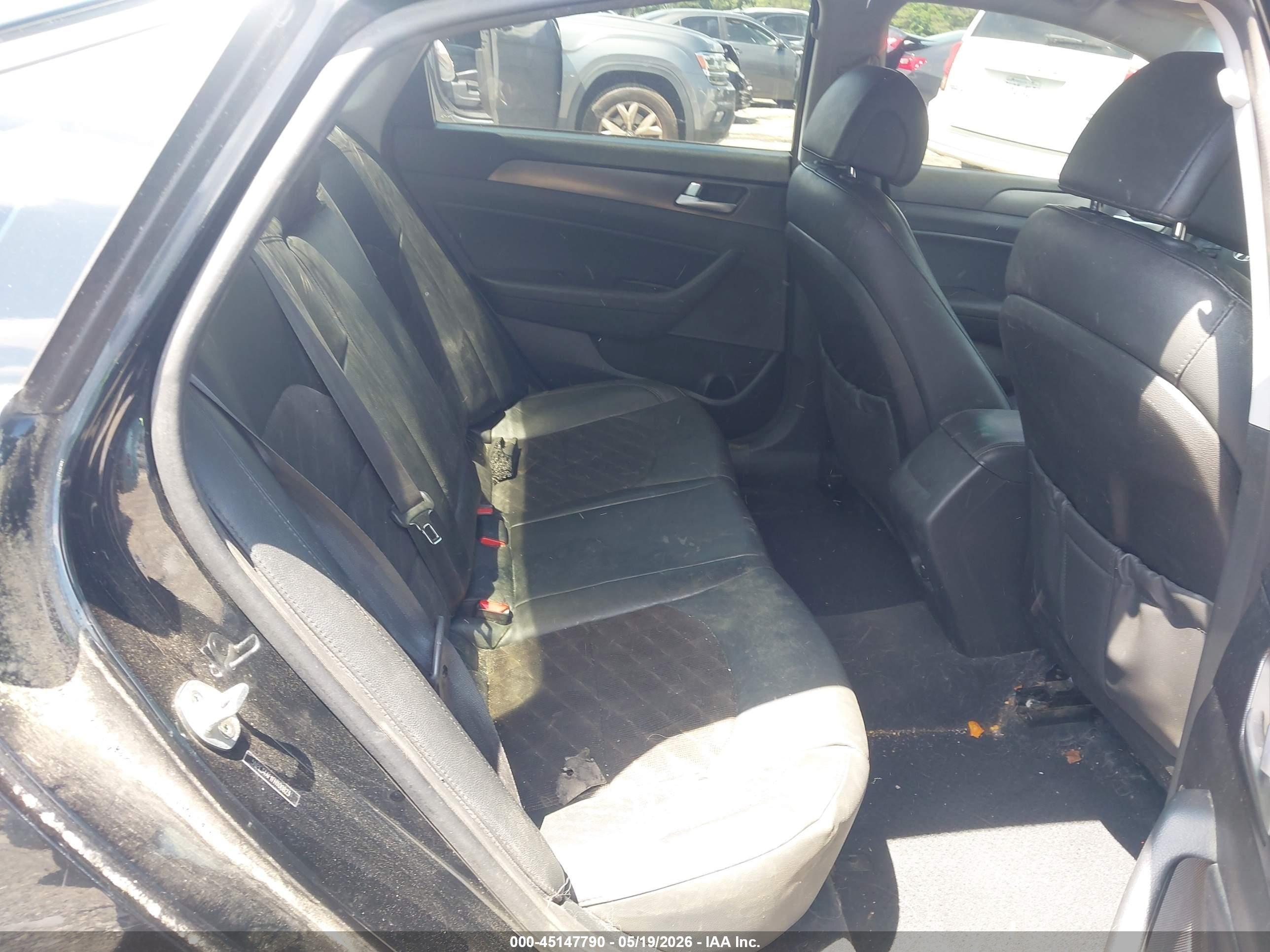 2015 Hyundai Sonata Sport Black vin: 5NPE34AF1FH100823