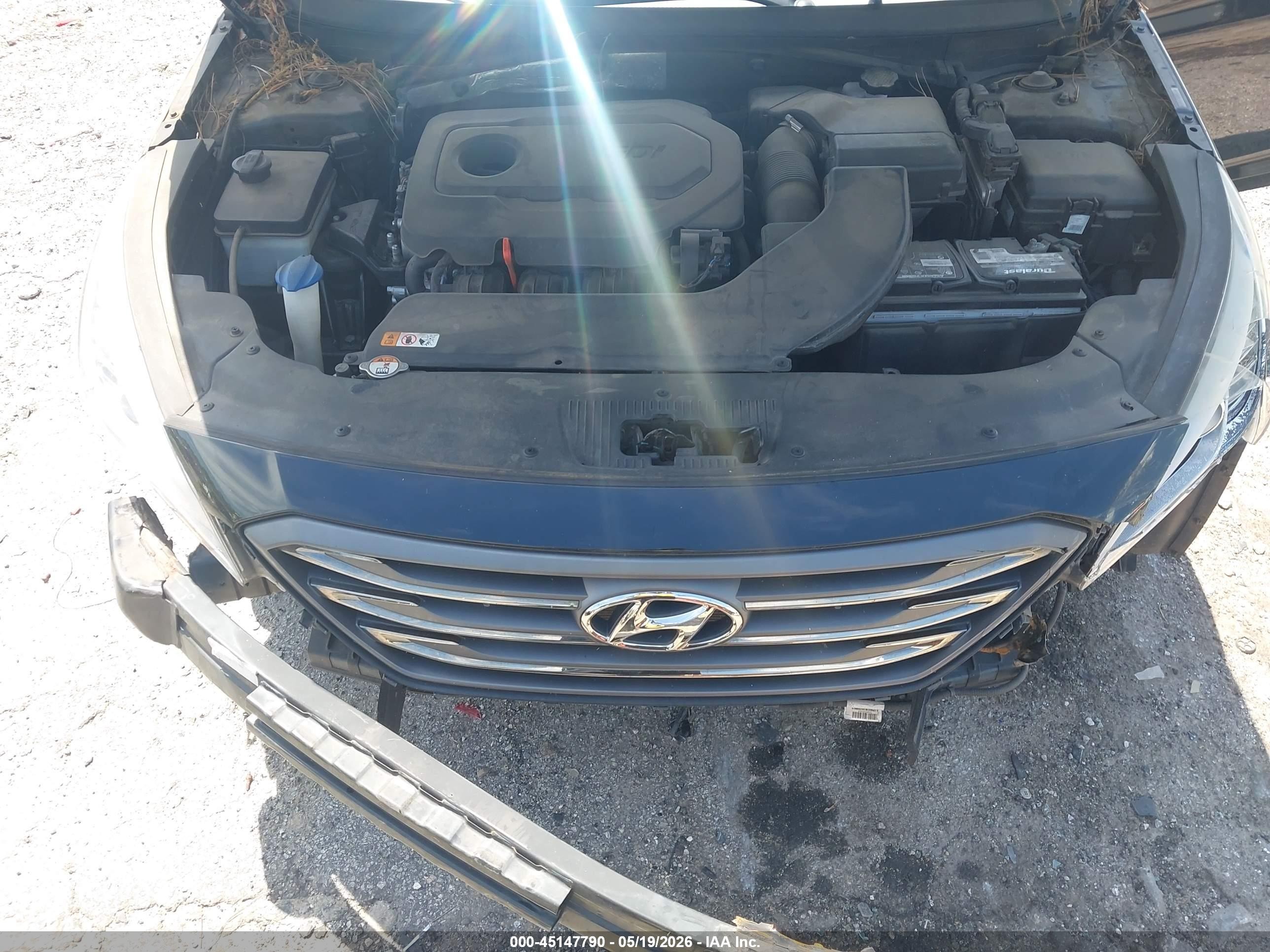 2015 Hyundai Sonata Sport Black vin: 5NPE34AF1FH100823