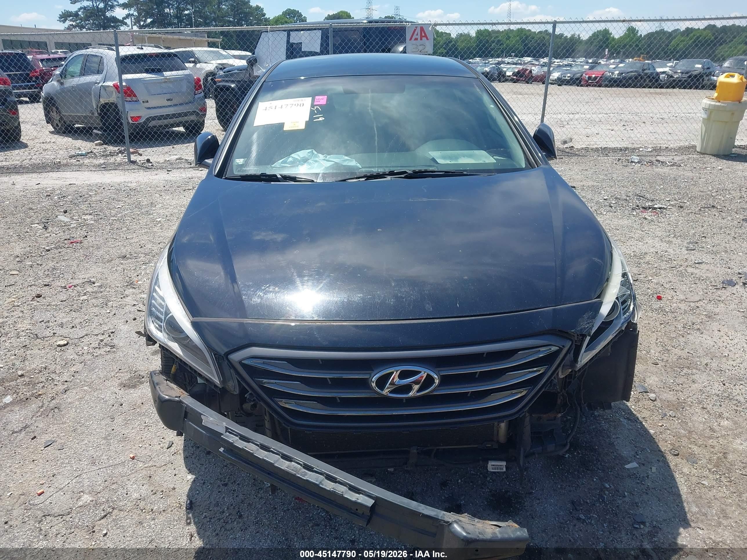 2015 Hyundai Sonata Sport Black vin: 5NPE34AF1FH100823