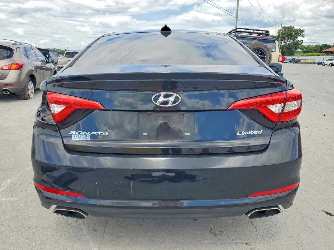 2015 Hyundai Sonata Limited Black vin: 5NPE34AF1FH101244