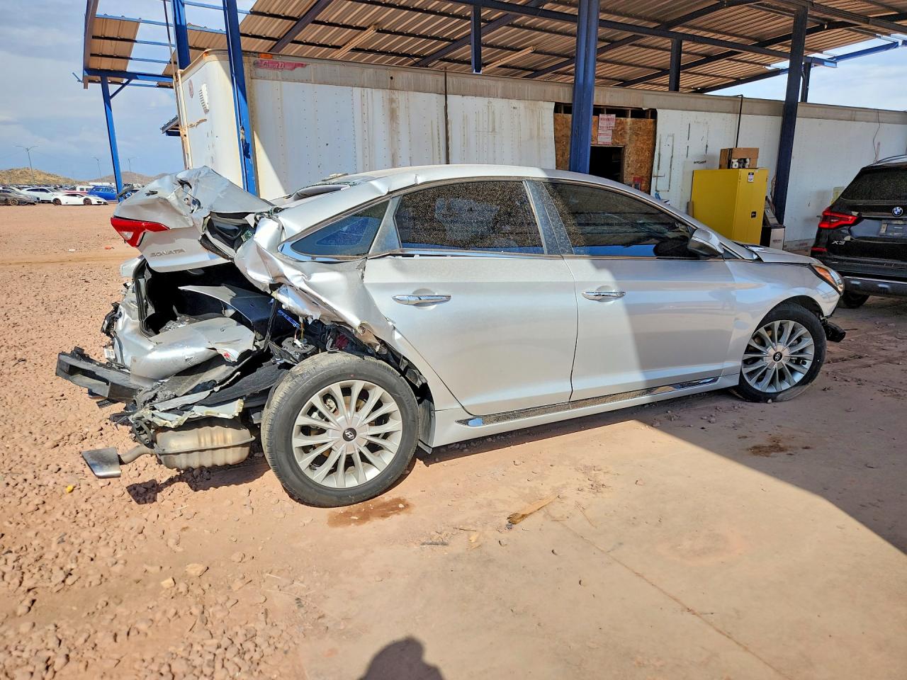 2015 Hyundai Sonata Limited Silver vin: 5NPE34AF1FH101731