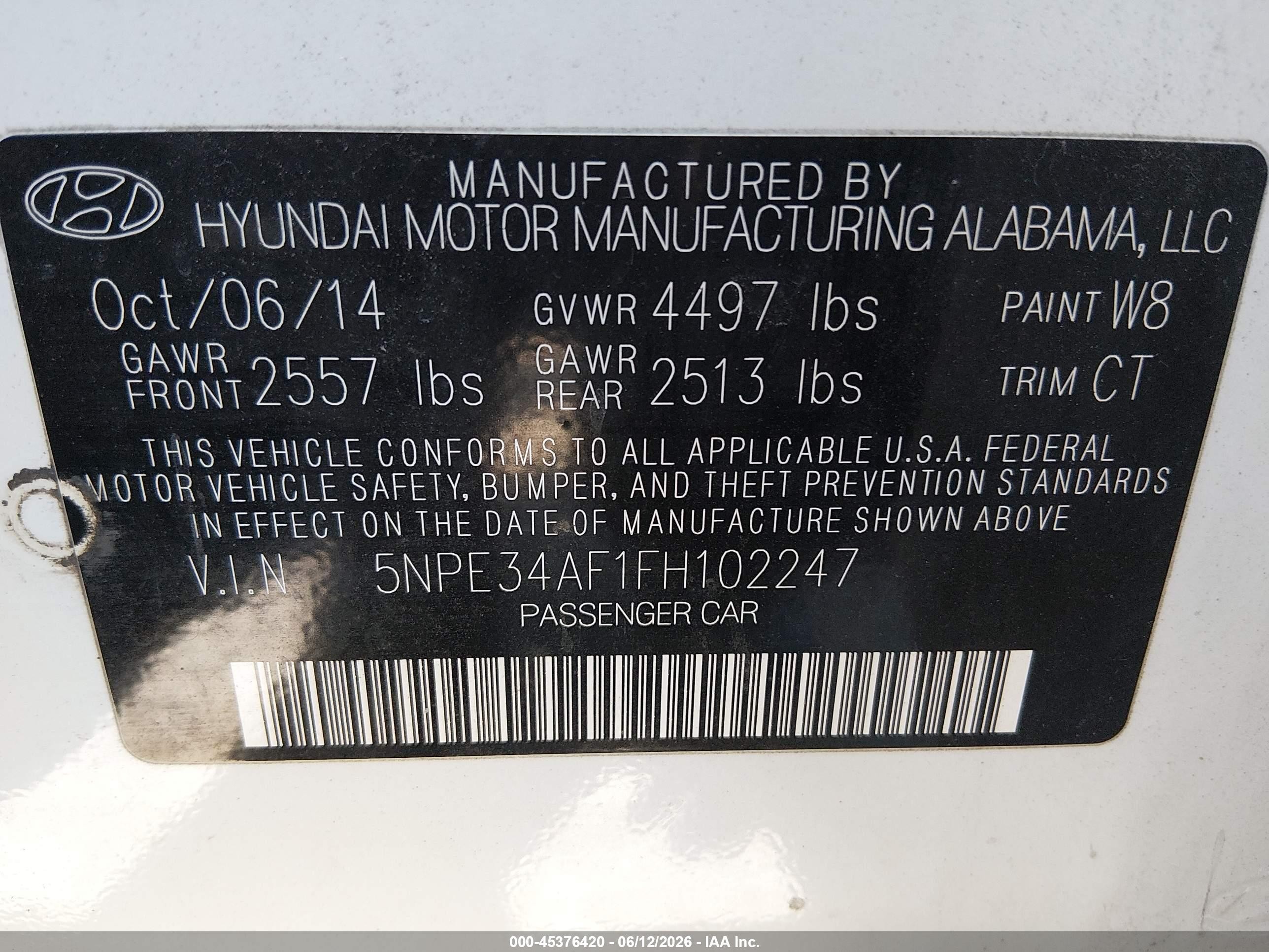 2015 Hyundai Sonata Limited Серебряный vin: 5NPE34AF1FH102247
