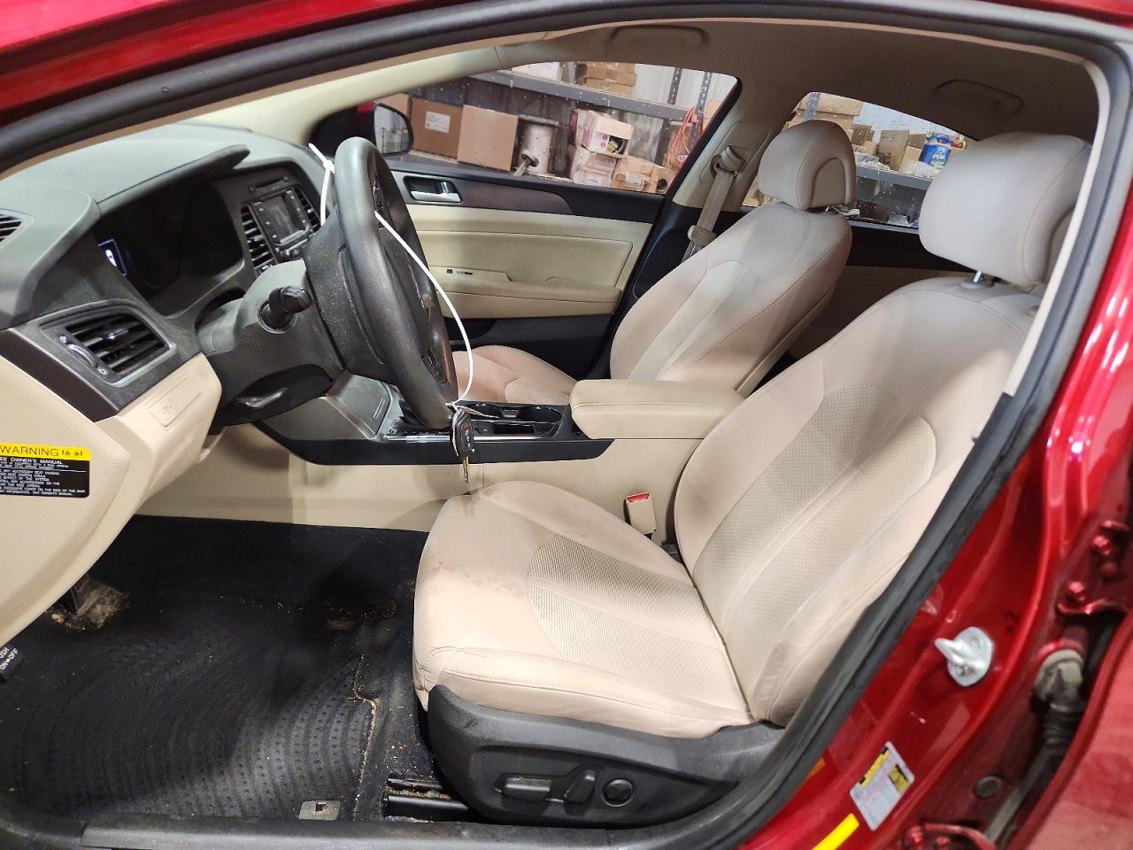 2015 Hyundai Sonata Sport Red vin: 5NPE34AF1FH102894