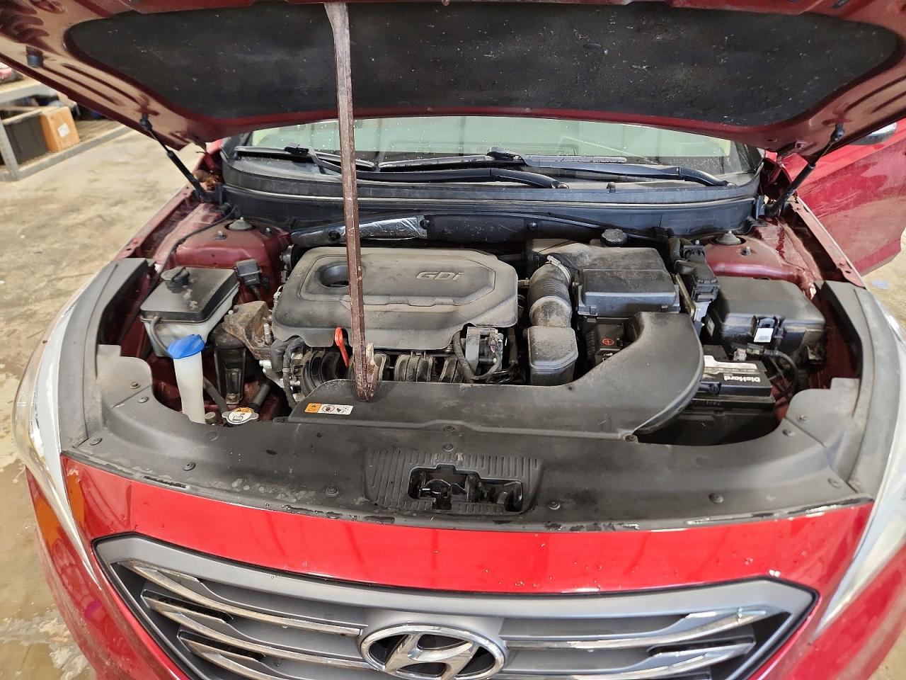 2015 Hyundai Sonata Sport Red vin: 5NPE34AF1FH102894