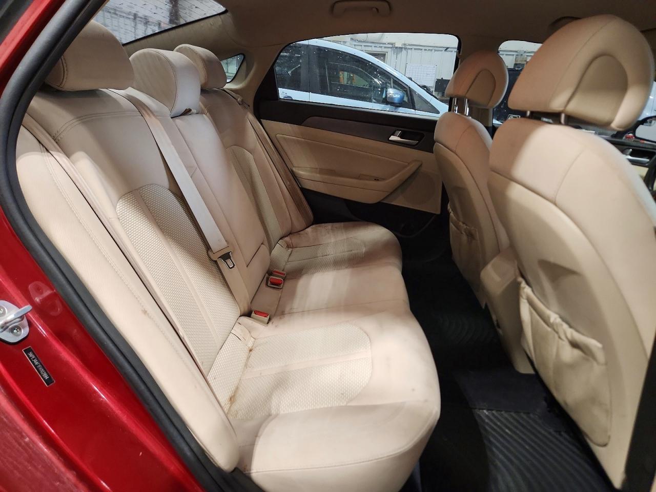 2015 Hyundai Sonata Sport Red vin: 5NPE34AF1FH102894