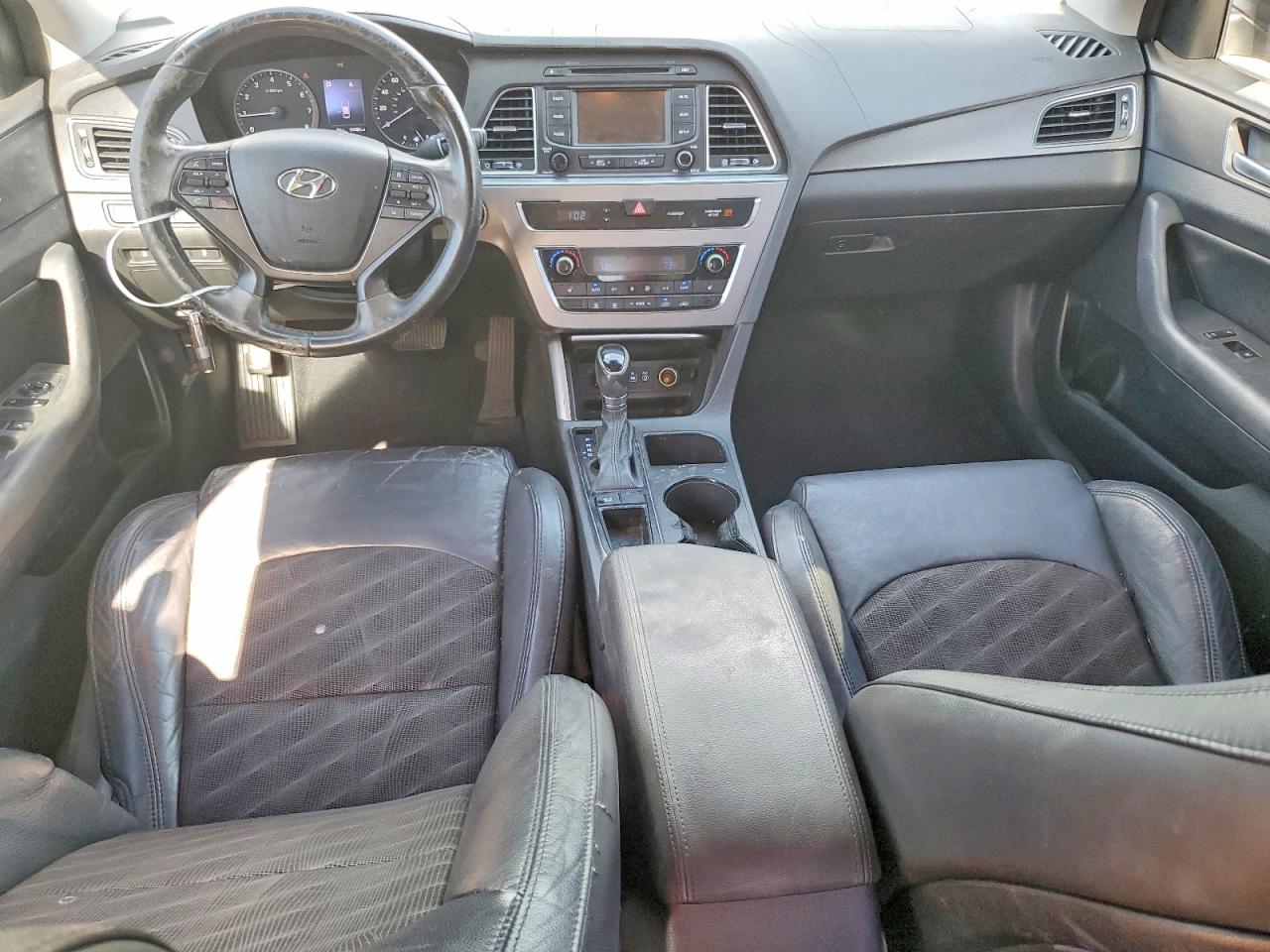 2015 Hyundai Sonata Sport Черный vin: 5NPE34AF1FH103544