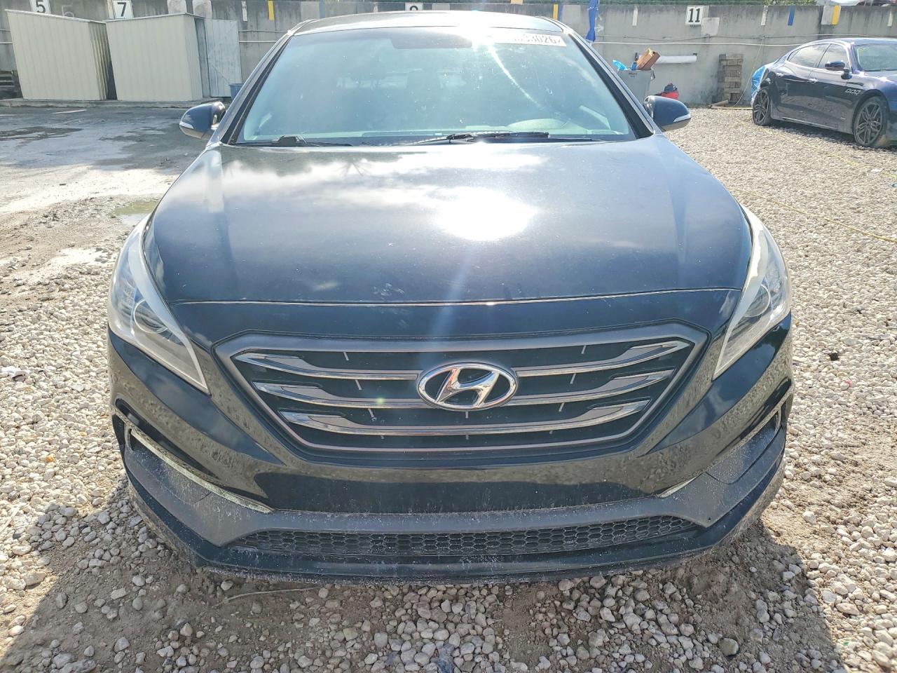 2015 Hyundai Sonata Sport Черный vin: 5NPE34AF1FH103544