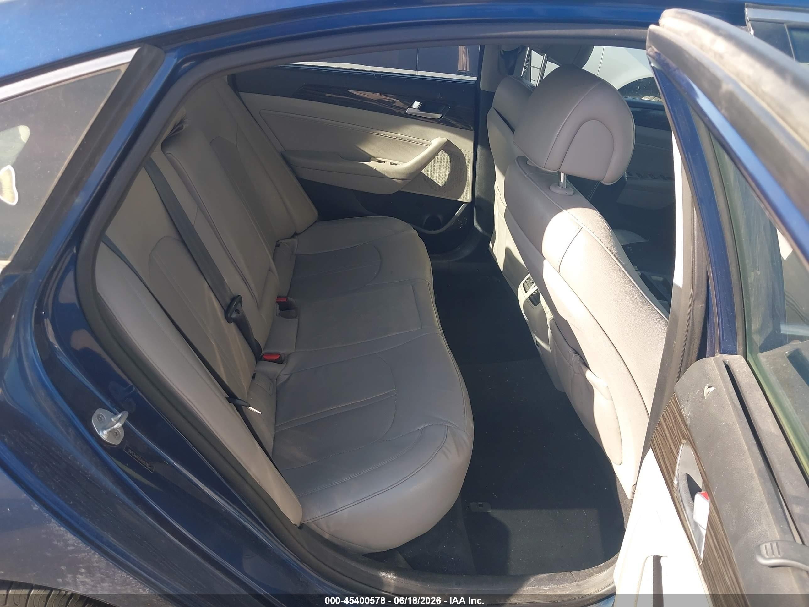 2015 Hyundai Sonata Limited Blue vin: 5NPE34AF1FH105780