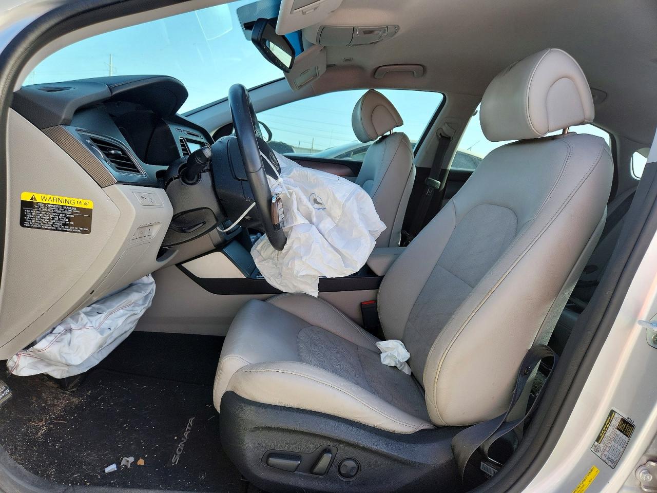 2015 Hyundai Sonata Sport Silver vin: 5NPE34AF1FH106167