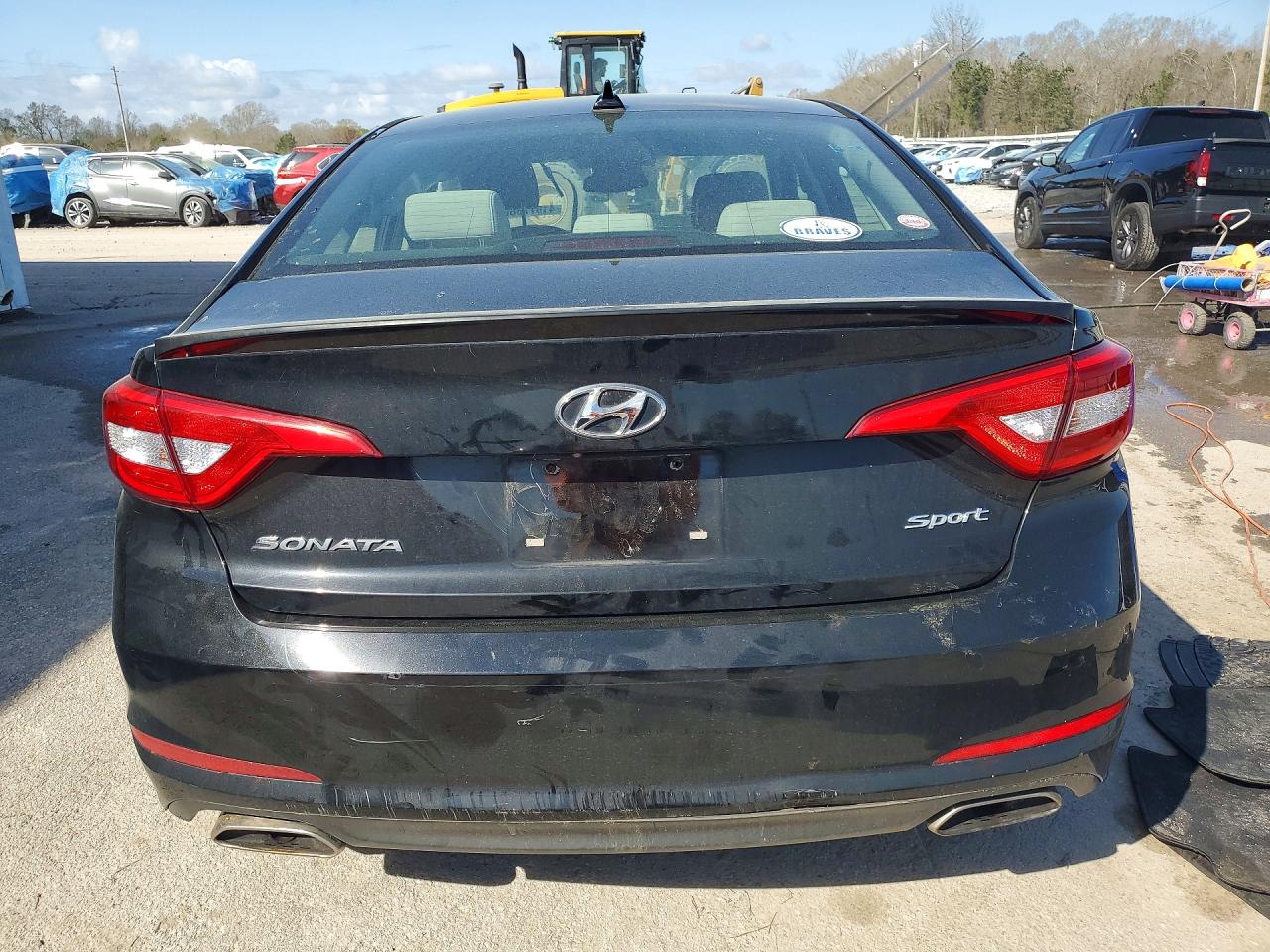 2015 Hyundai Sonata Sport Black vin: 5NPE34AF1FH135152