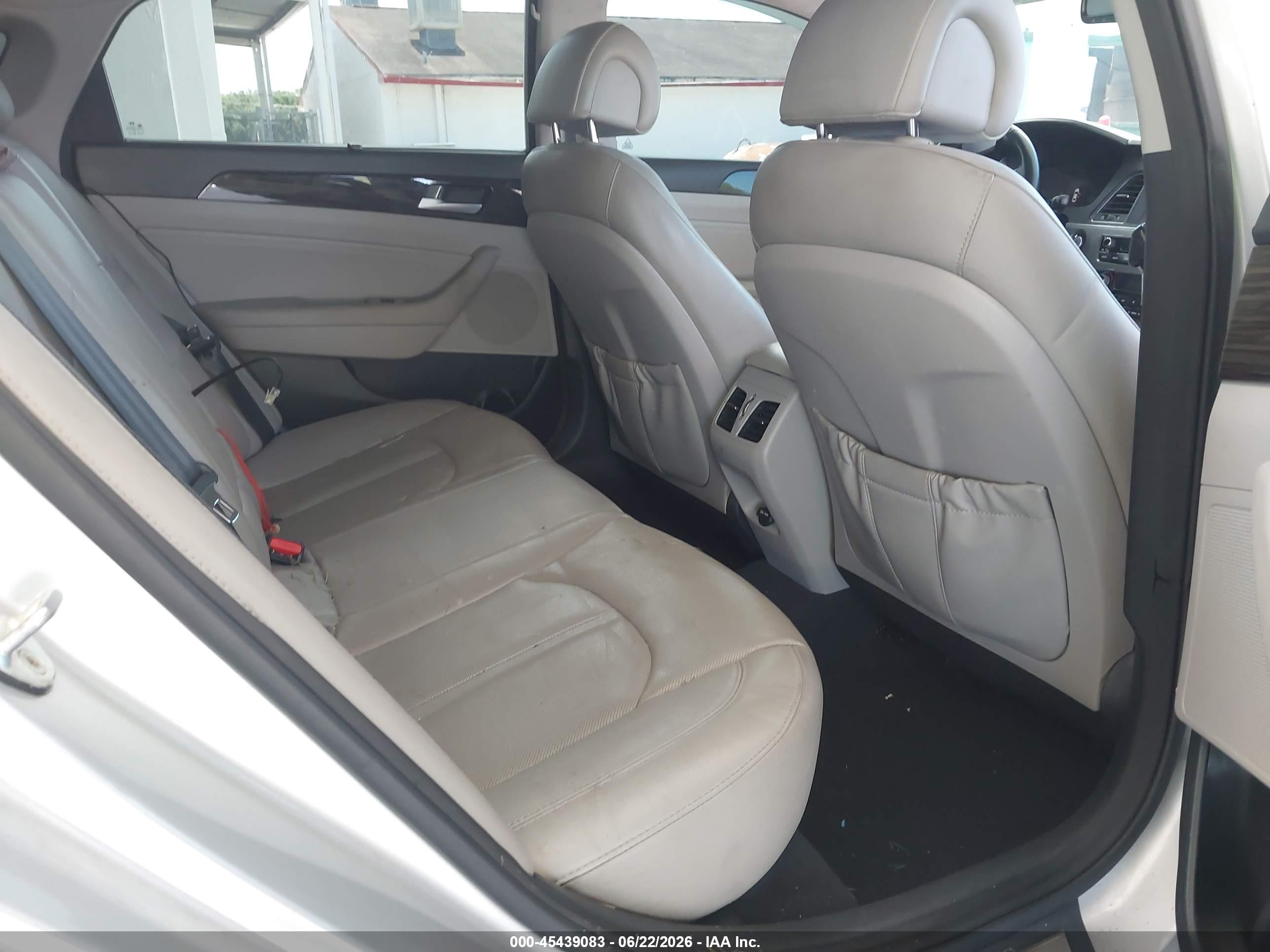 2015 Hyundai Sonata Limited Silver vin: 5NPE34AF1FH137550