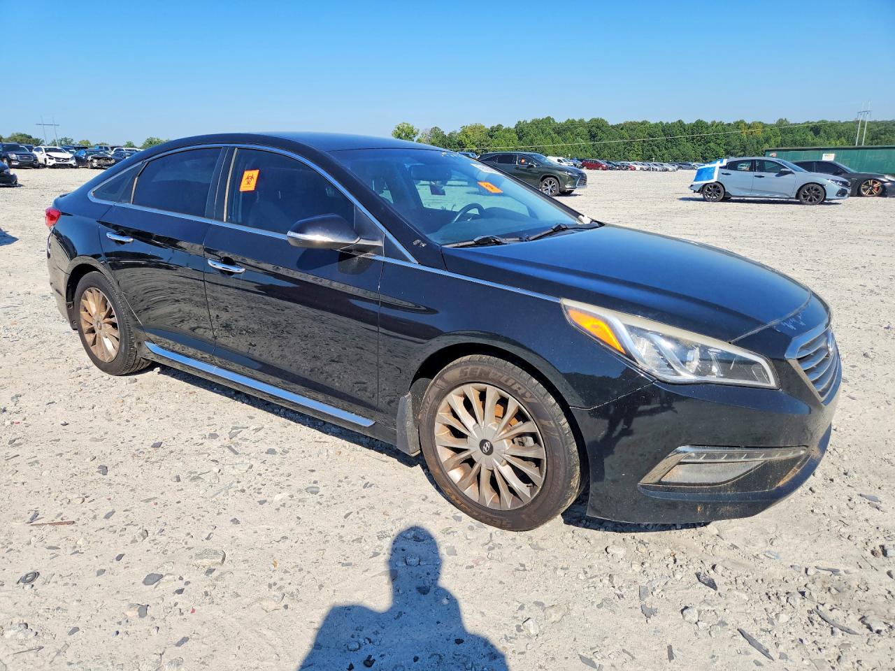 2015 Hyundai Sonata Limited Black vin: 5NPE34AF1FH143879