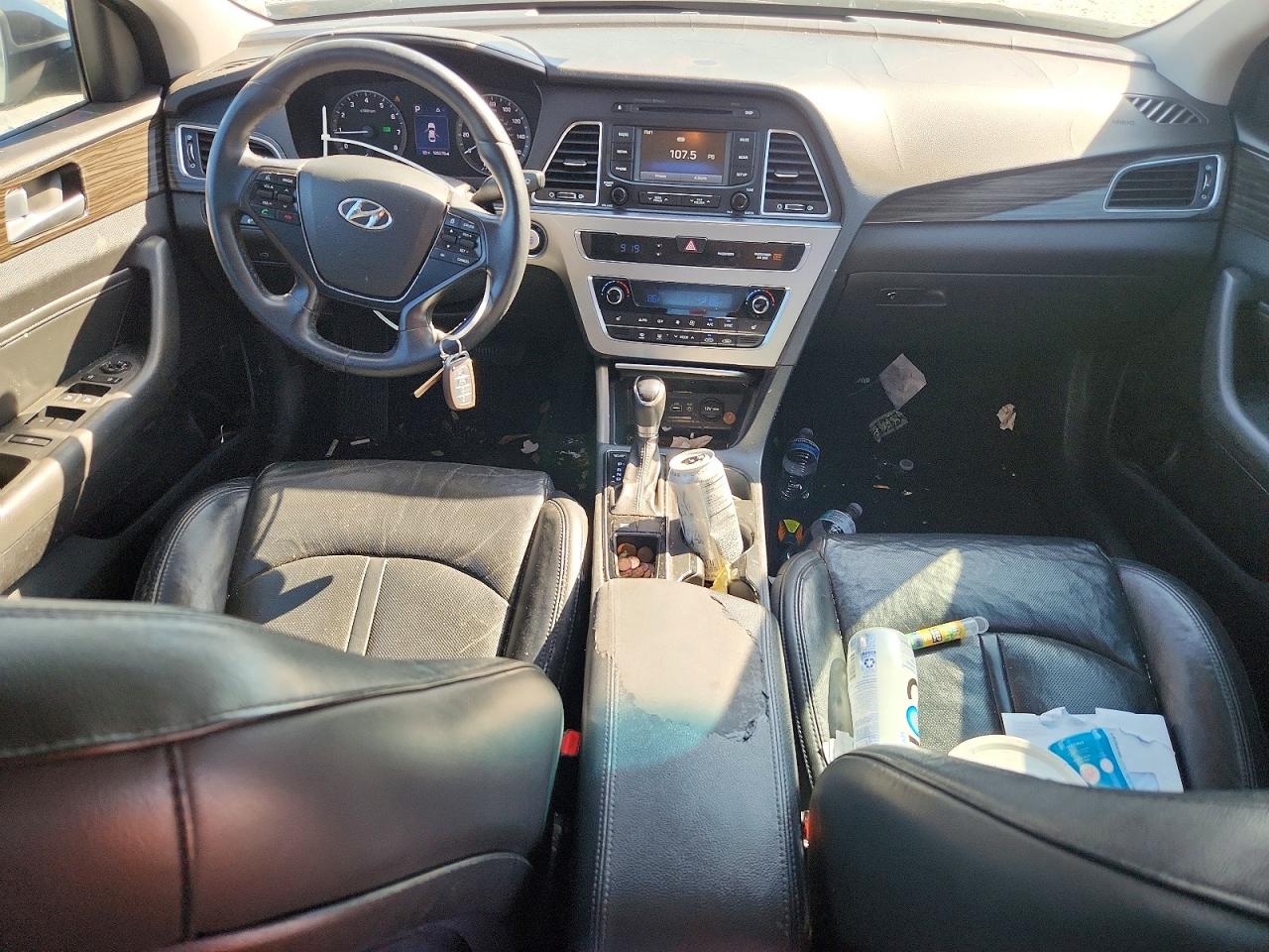 2015 Hyundai Sonata Limited Black vin: 5NPE34AF1FH143879