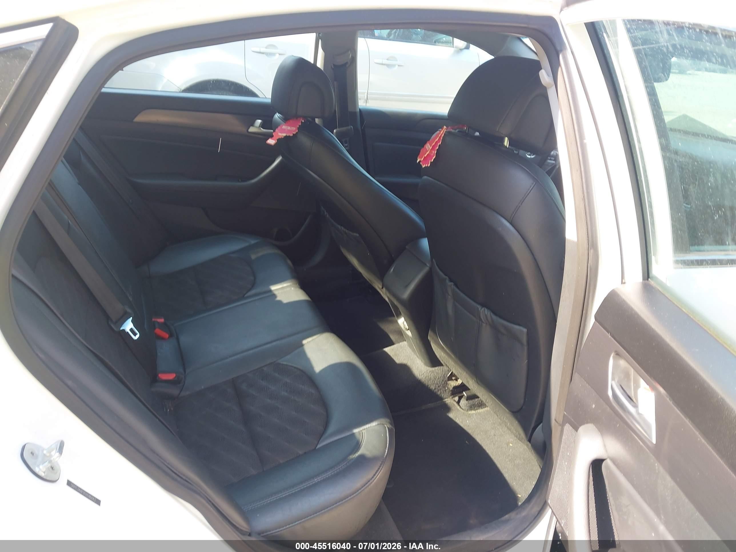 2015 Hyundai Sonata Sport White vin: 5NPE34AF1FH146443