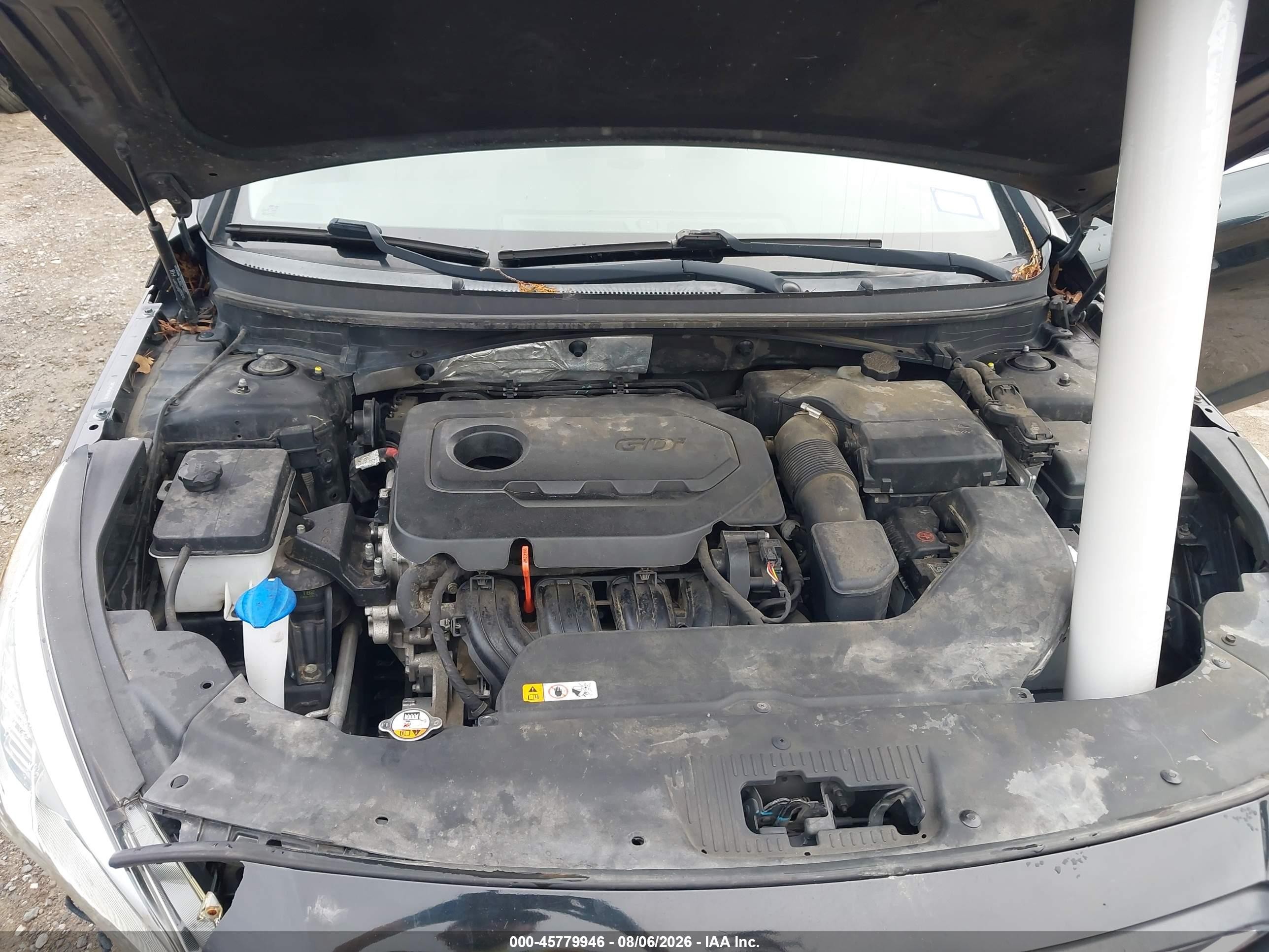 2015 Hyundai Sonata Sport Black vin: 5NPE34AF1FH159547