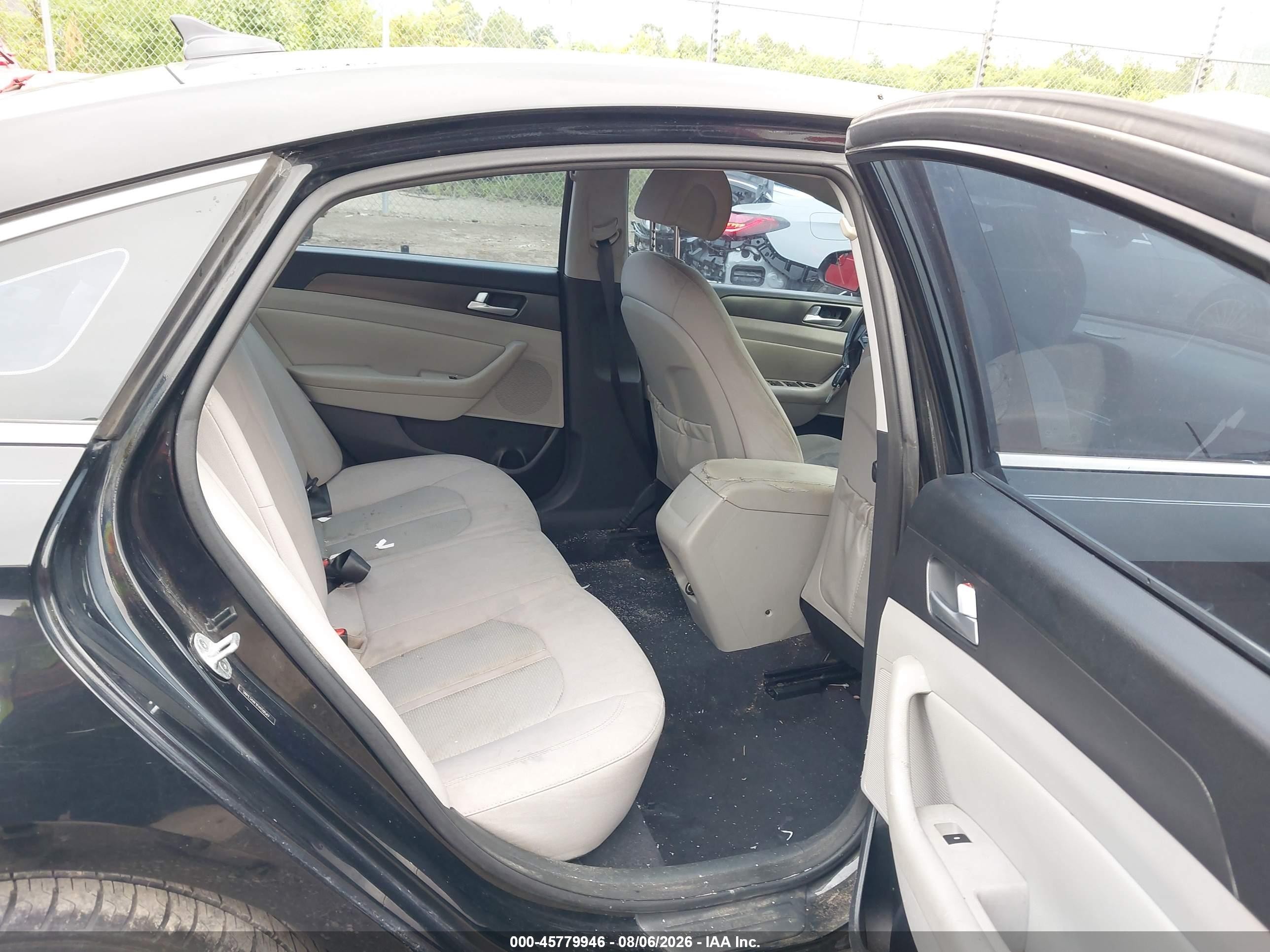 2015 Hyundai Sonata Sport Black vin: 5NPE34AF1FH159547