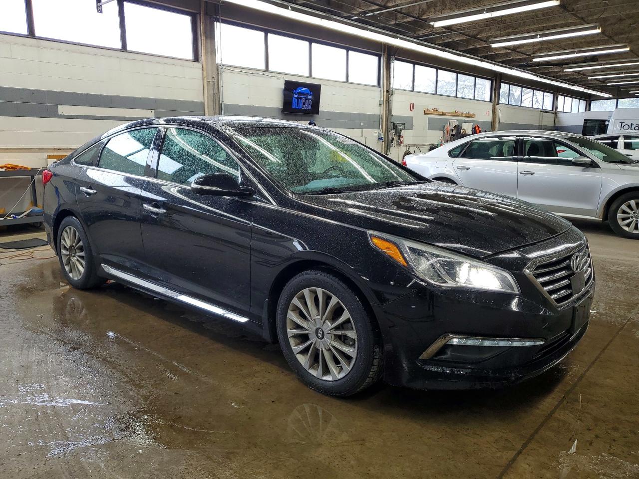 2015 Hyundai Sonata Limited Black vin: 5NPE34AF1FH199952