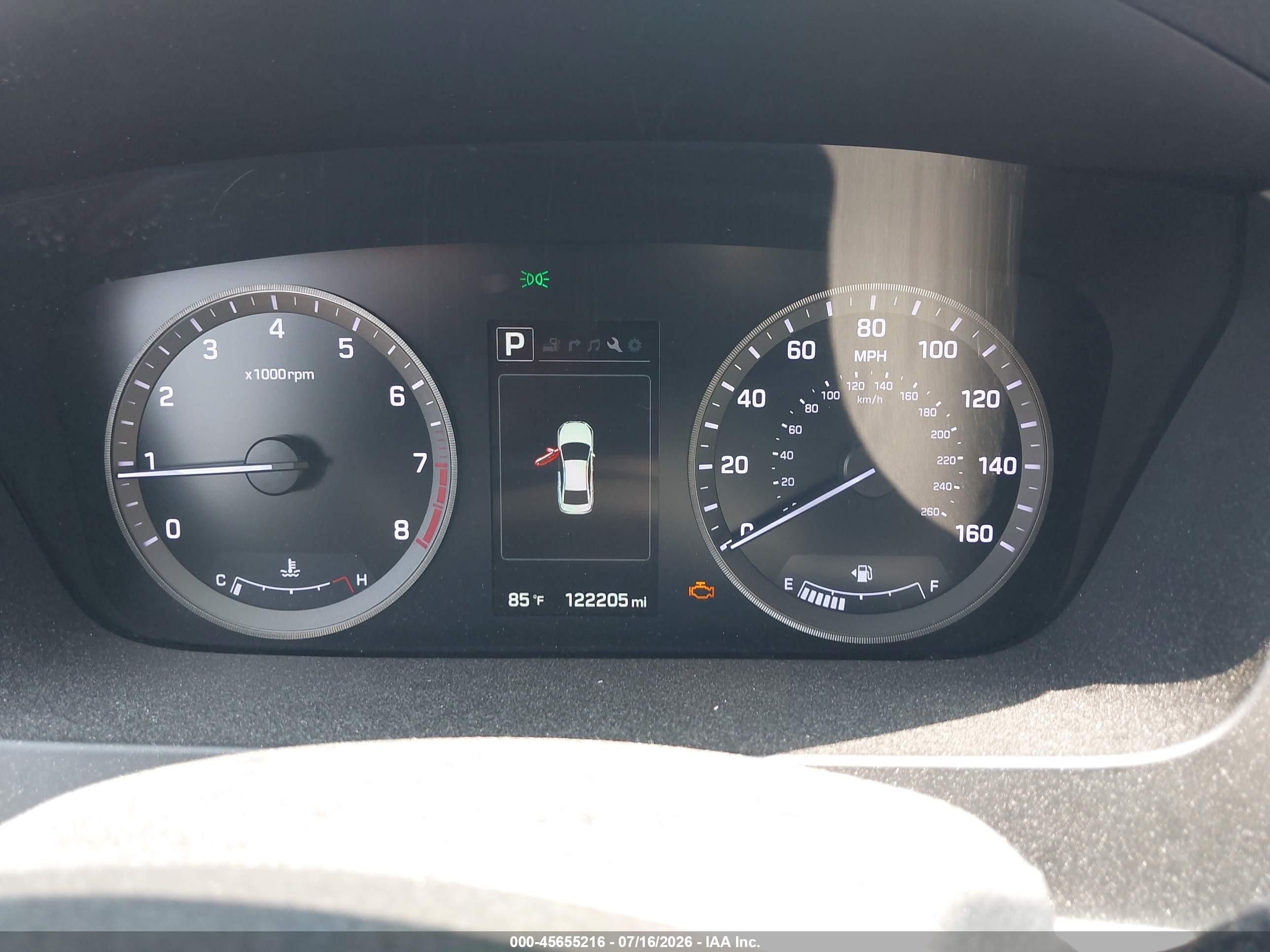 2015 Hyundai Sonata Sport Blue vin: 5NPE34AF1FH212795