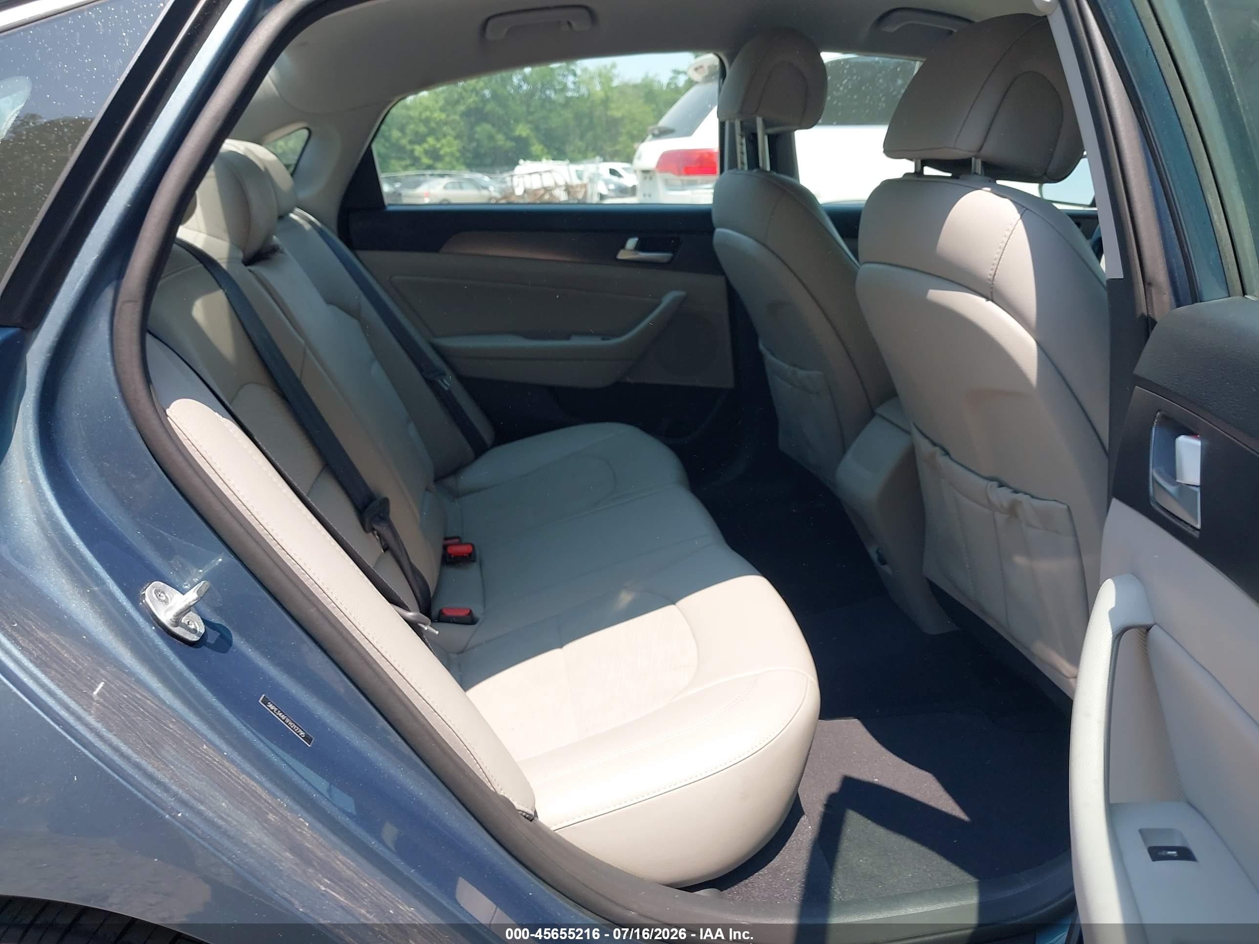 2015 Hyundai Sonata Sport Blue vin: 5NPE34AF1FH212795