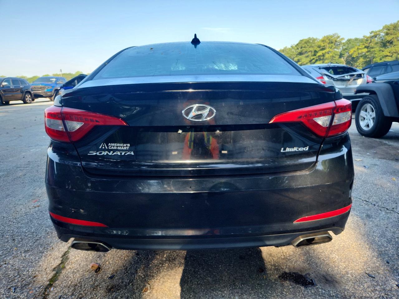 2015 Hyundai Sonata Limited Black vin: 5NPE34AF1FH233162