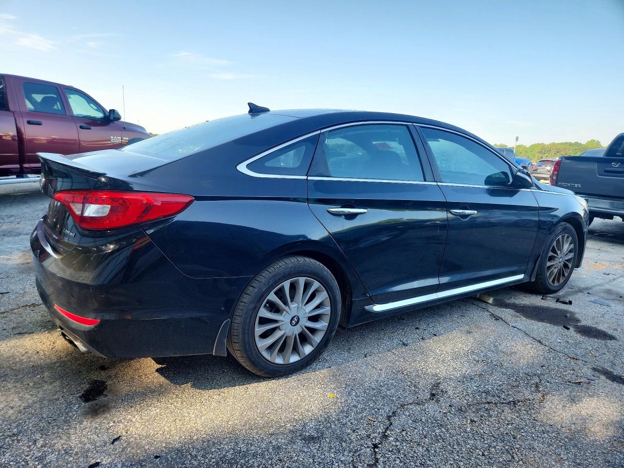 2015 Hyundai Sonata Limited Black vin: 5NPE34AF1FH233162