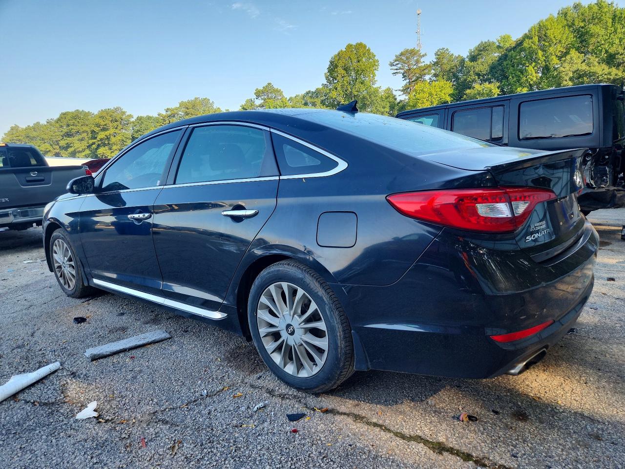 2015 Hyundai Sonata Limited Black vin: 5NPE34AF1FH233162