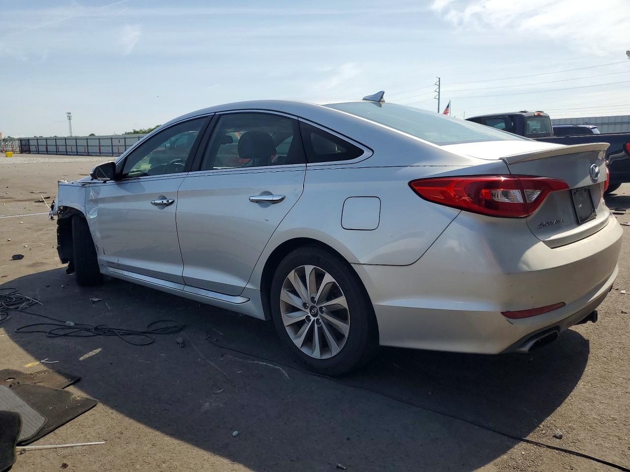 2015 Hyundai Sonata Sport Gray vin: 5NPE34AF1FH242282