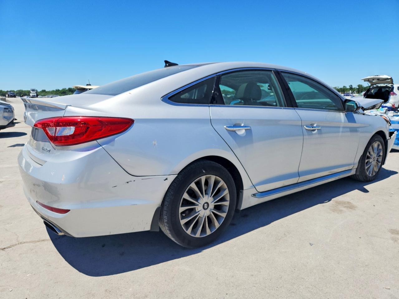 2015 Hyundai Sonata Limited Silver vin: 5NPE34AF1FH242489