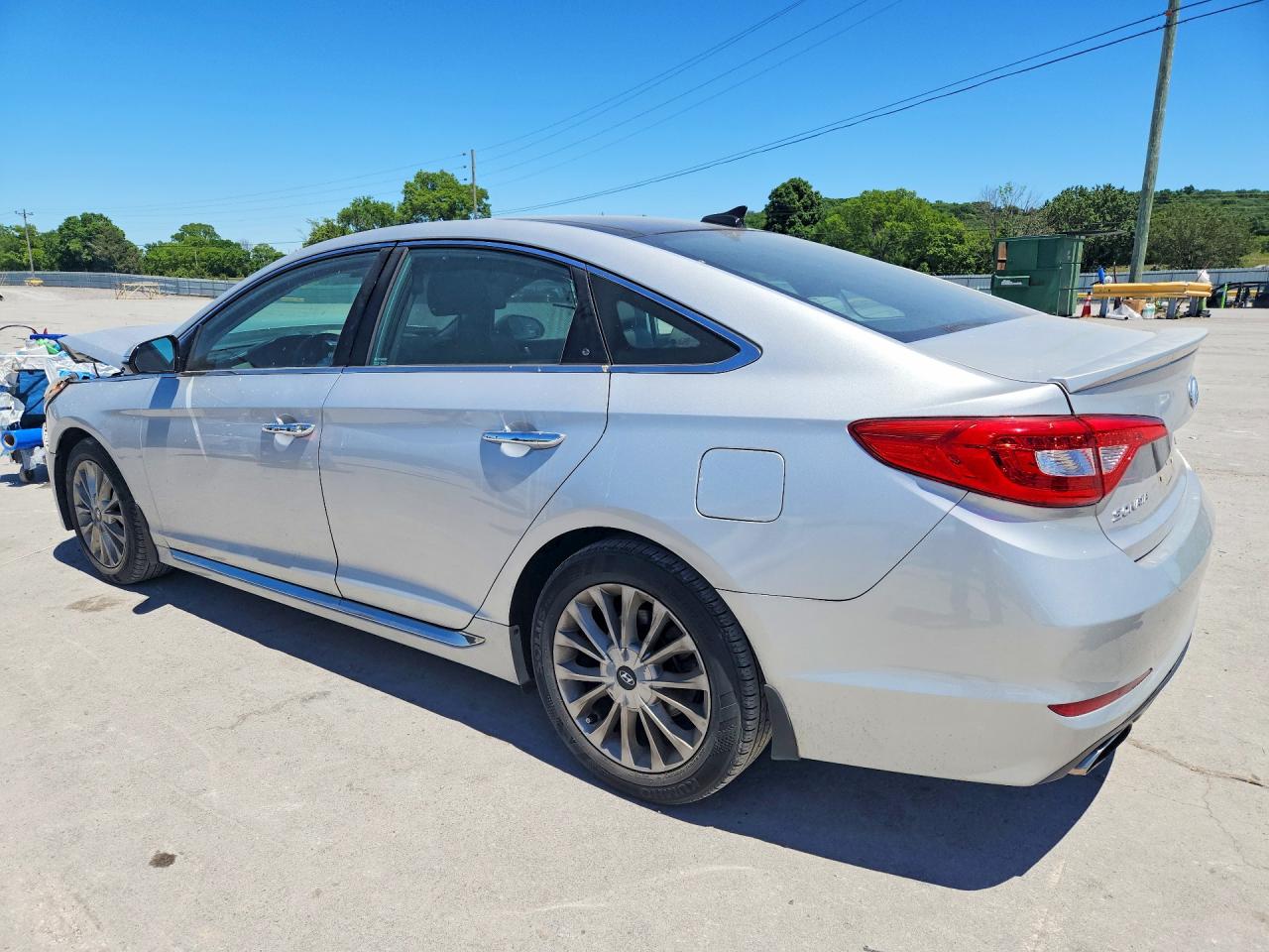 2015 Hyundai Sonata Limited Silver vin: 5NPE34AF1FH242489