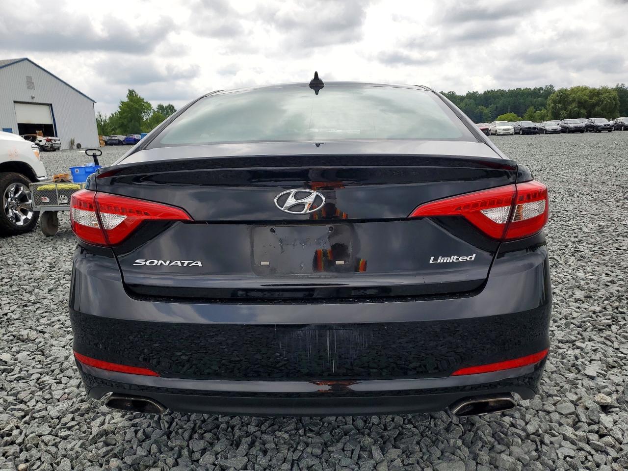 2015 Hyundai Sonata Limited Black vin: 5NPE34AF1FH244341