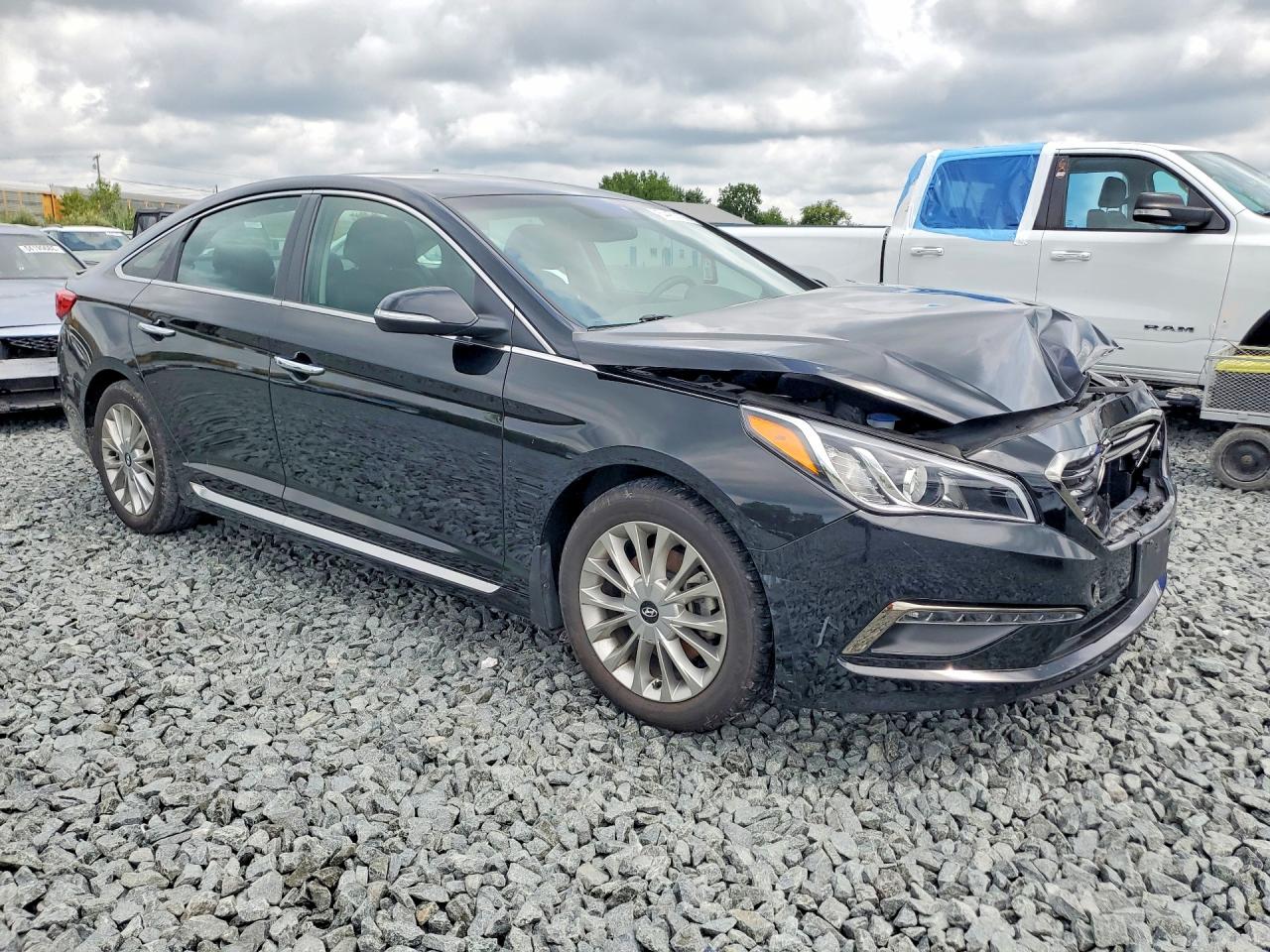 2015 Hyundai Sonata Limited Black vin: 5NPE34AF1FH244341