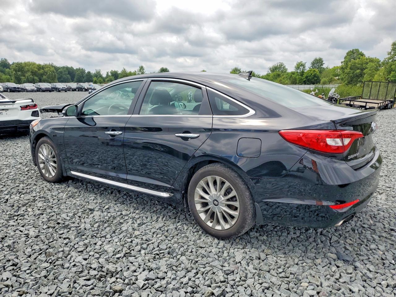 2015 Hyundai Sonata Limited Black vin: 5NPE34AF1FH244341