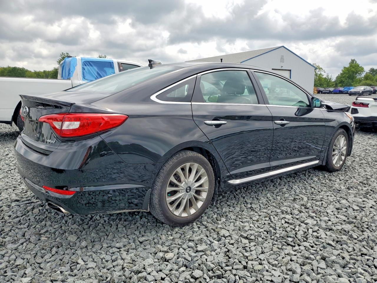 2015 Hyundai Sonata Limited Black vin: 5NPE34AF1FH244341