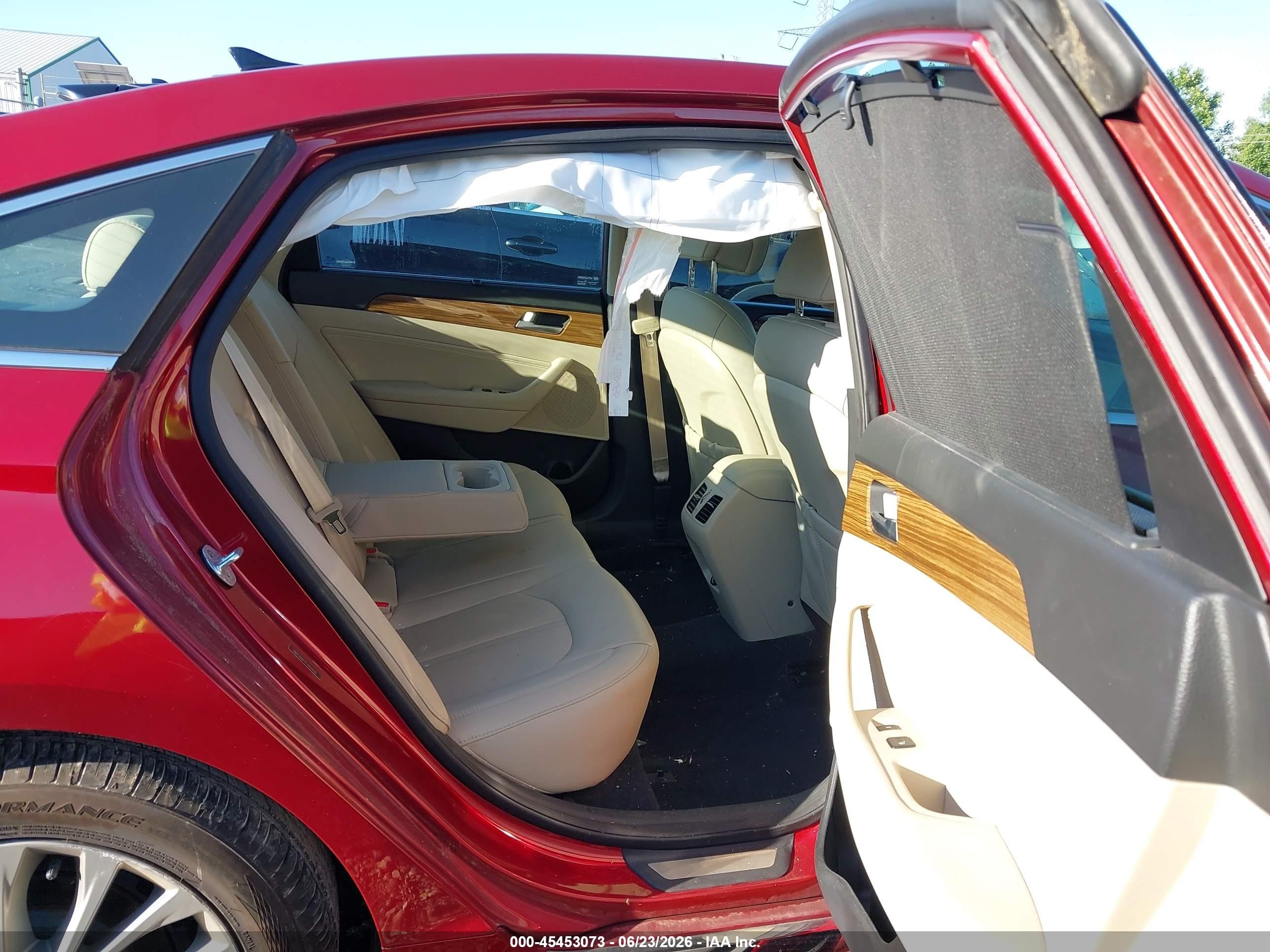 2015 Hyundai Sonata Limited Red vin: 5NPE34AF1FH252830
