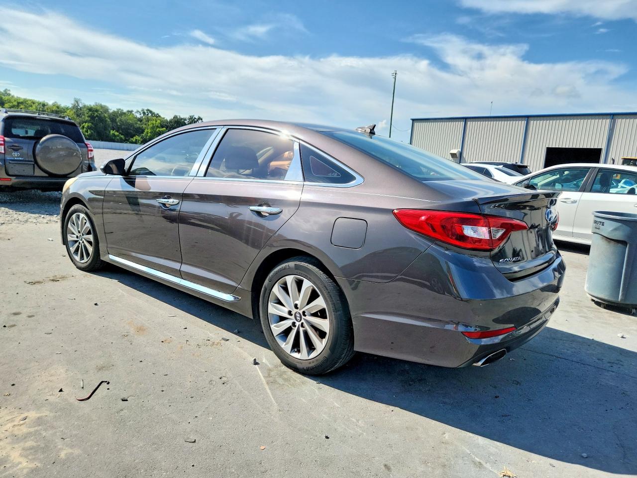 2015 Hyundai Sonata Sport Brown vin: 5NPE34AF1FH256537