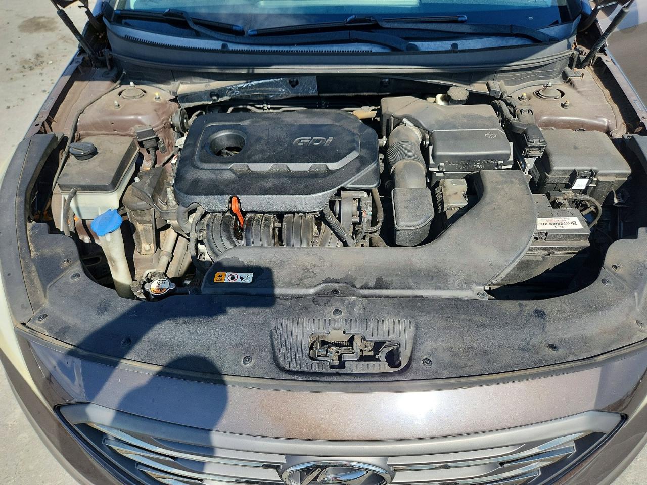2015 Hyundai Sonata Sport Brown vin: 5NPE34AF1FH256537