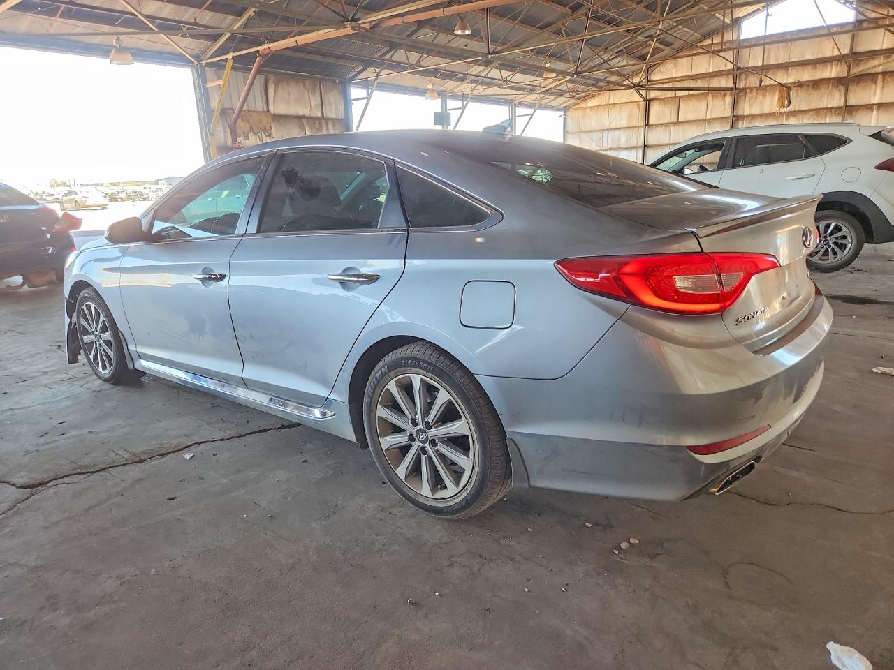 2017 Hyundai Sonata Limited Silver vin: 5NPE34AF1HH445904